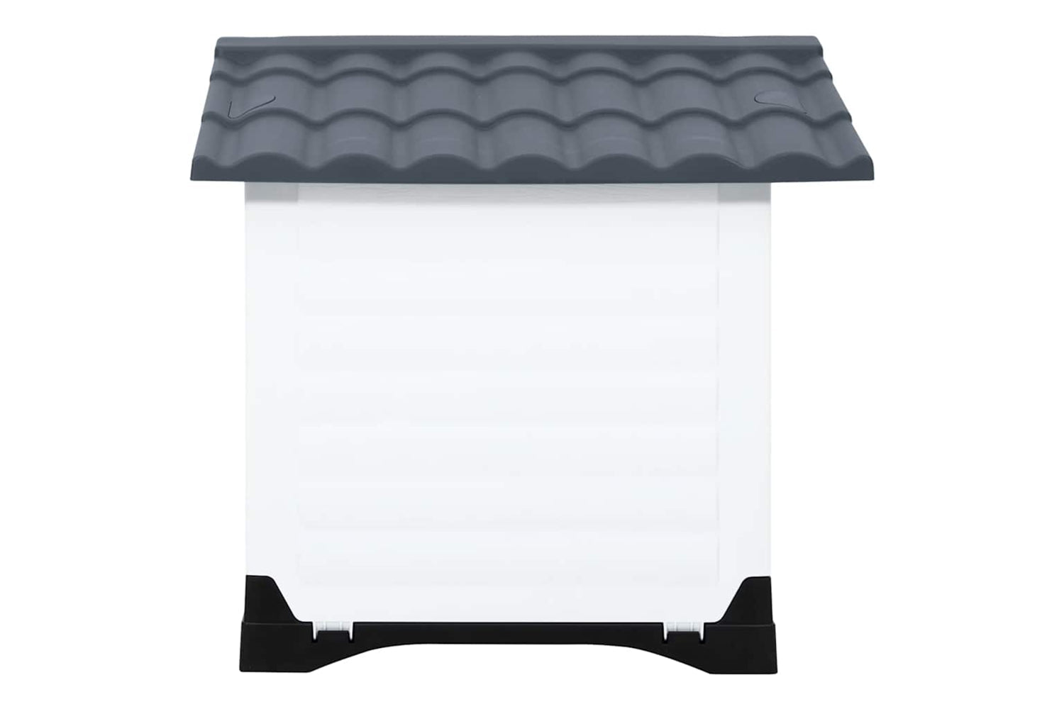 vidaXL 152230 Dog House Grey 90.5x68x66cm Polypropylene-3