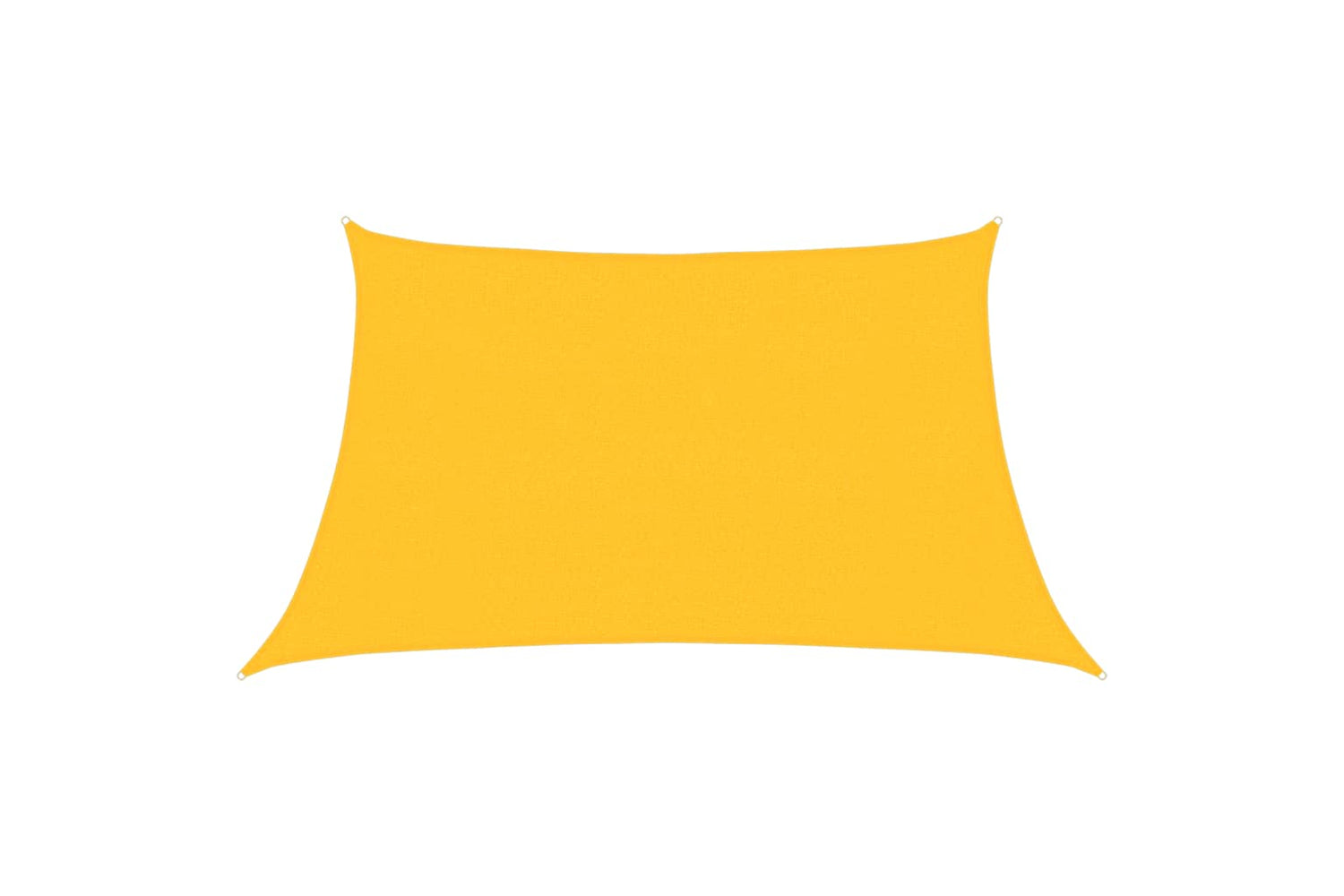 vidaXL 311598 Sunshade Sail 160 G/mÂ² Yellow 3/4x2 M Hdpe