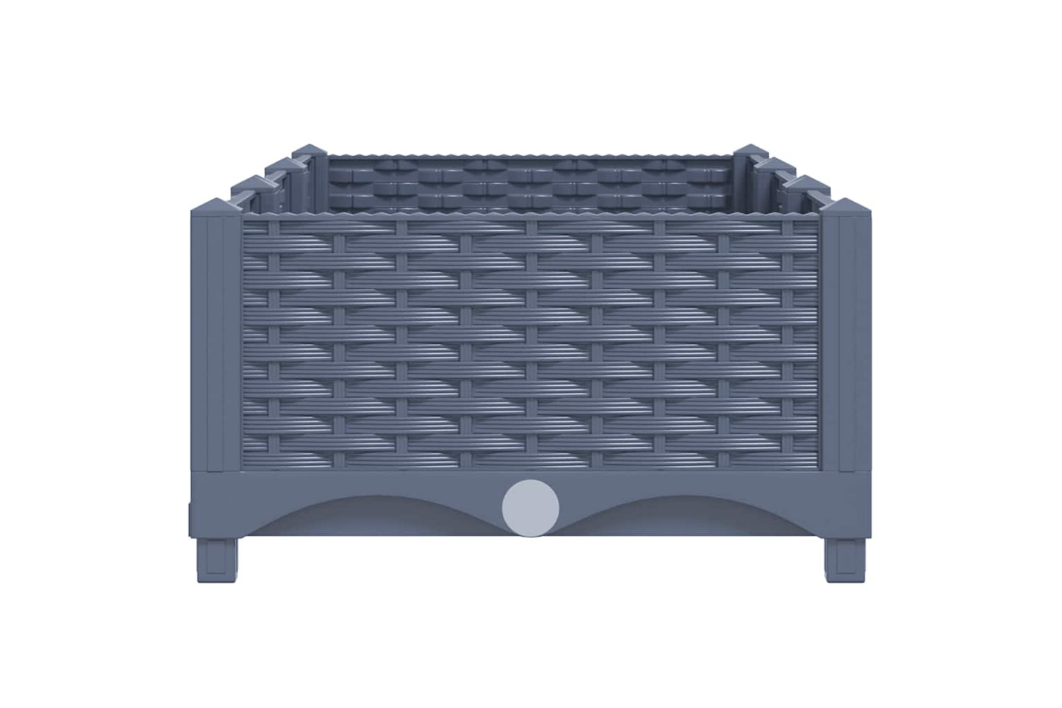 vidaXL Raised Bed 120x40x23cm Polypropylene-3