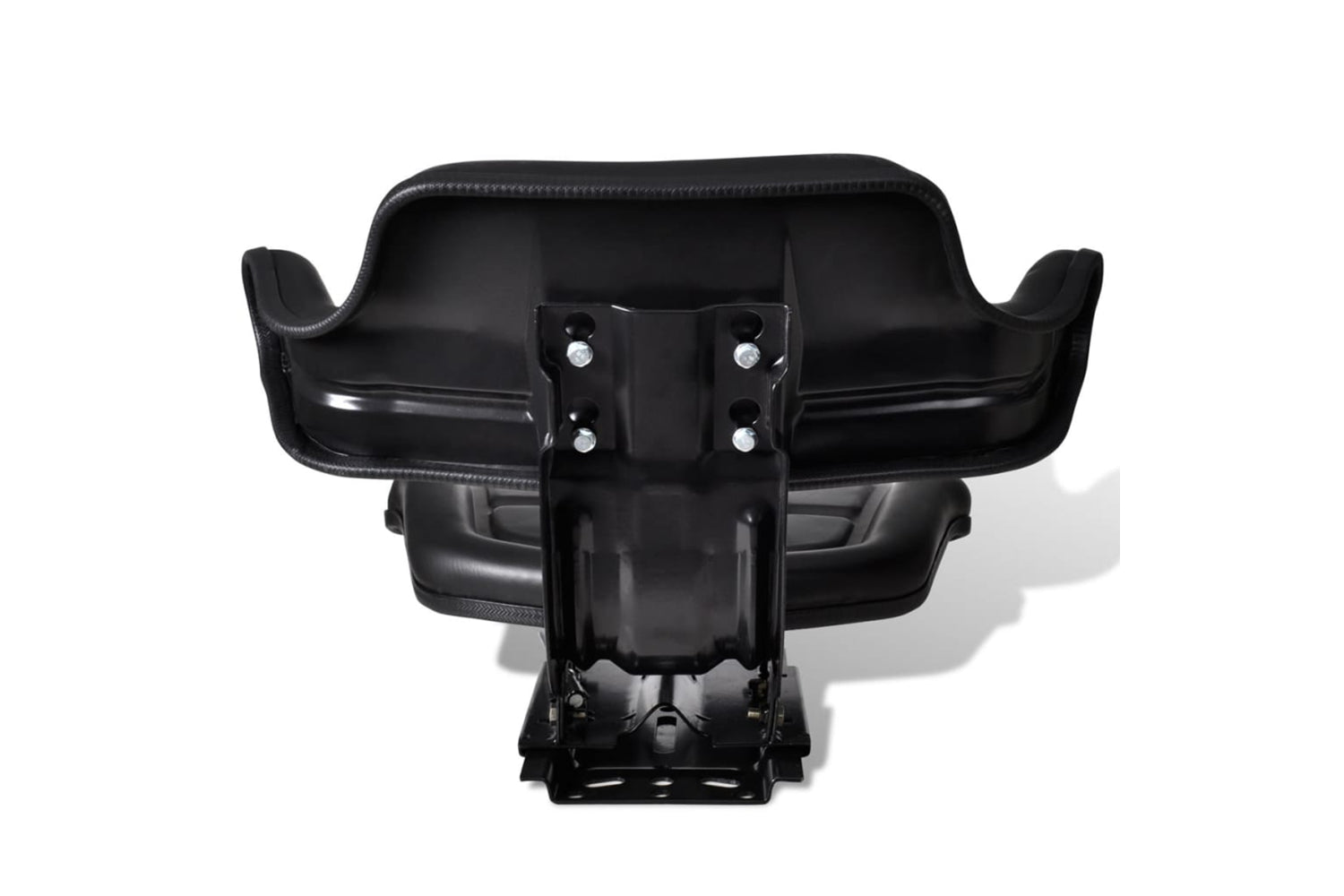 Vidaxl 210202 Tractor Seat With Backrest Black-4