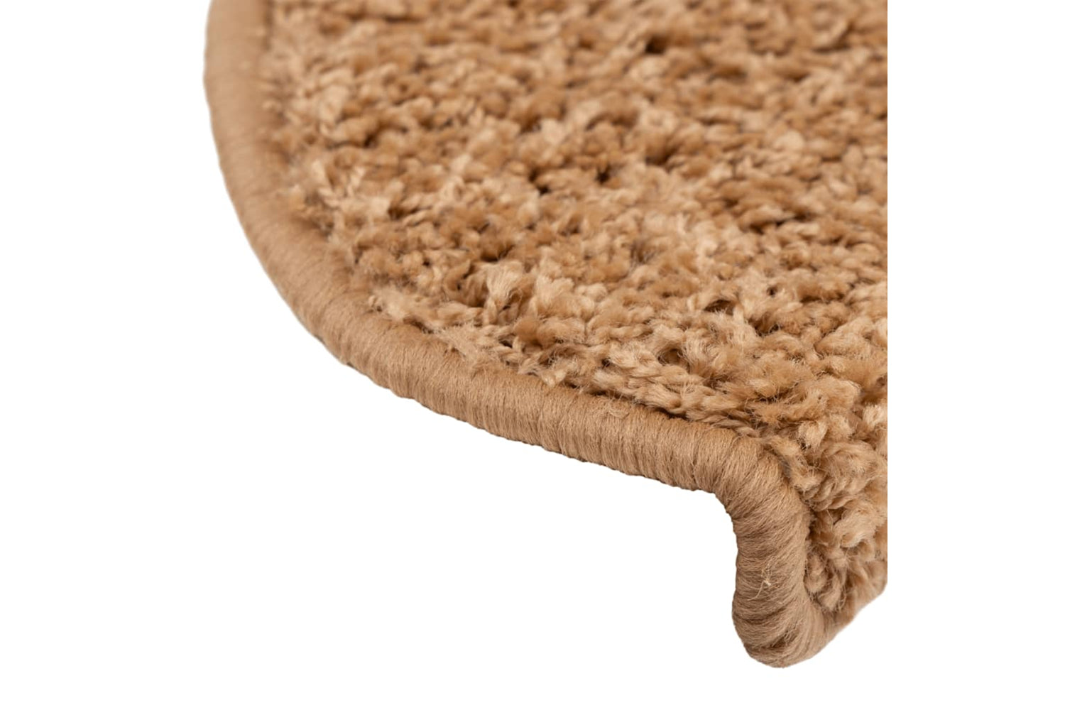 vidaXL 133902 Carpet Stair Treads 15 Pcs Beige 65x21x4cm-6
