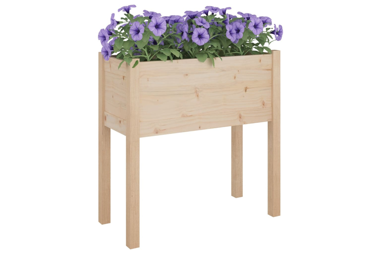 vidaXL 810820 Garden Planters 2 Pcs 70x31x70cm Solid Pinewood-6