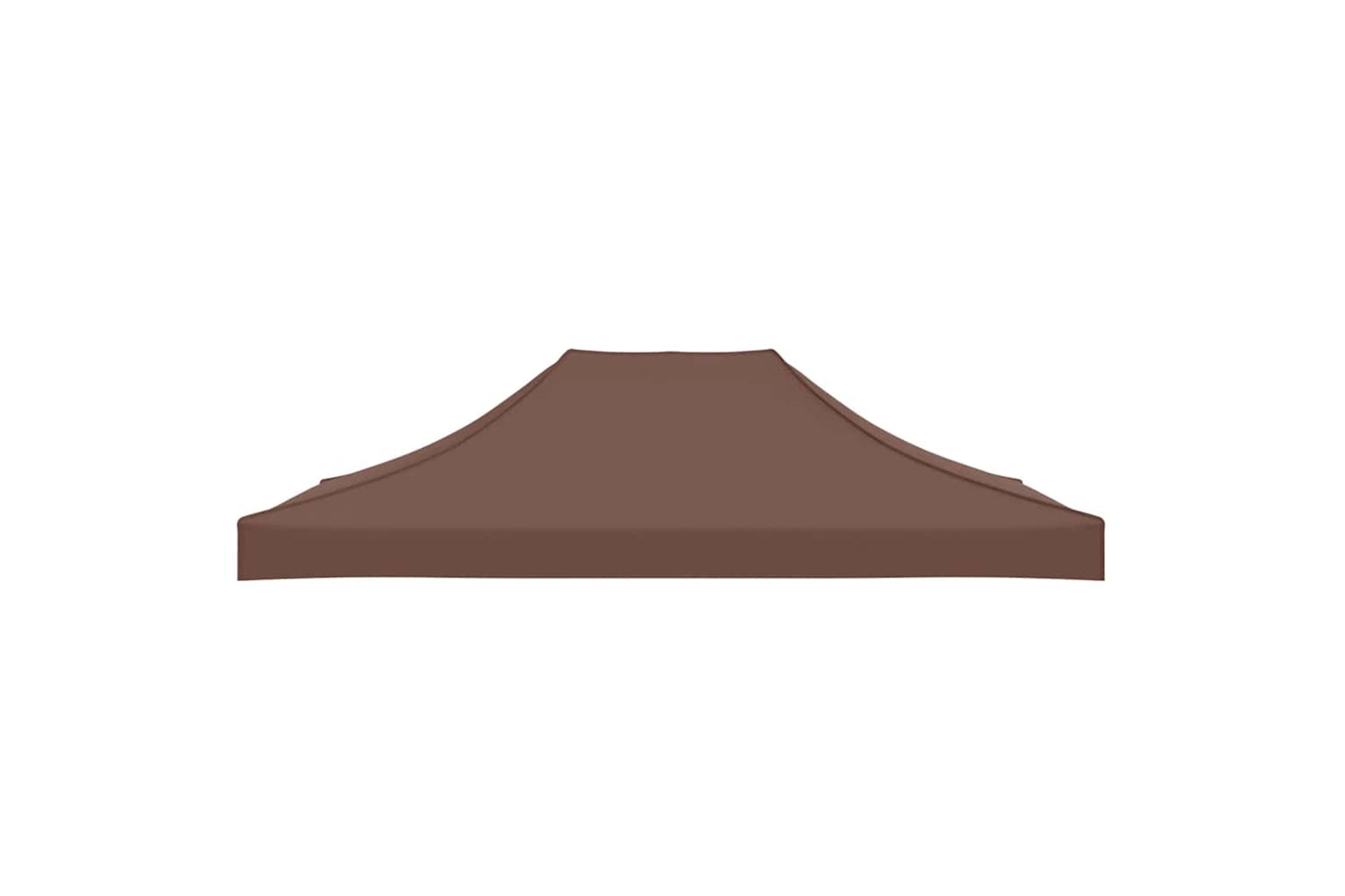 Vidaxl Party Tent Roof 4x3 M Brown 270 G/m2-3