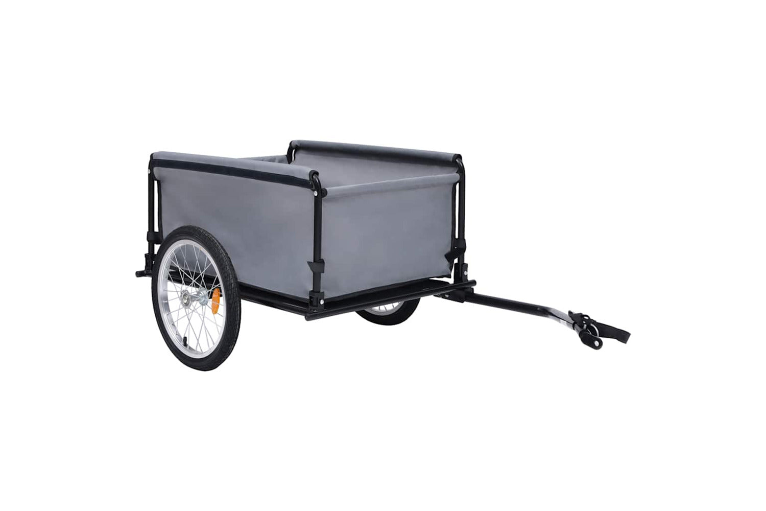 Vidaxl Bike Trailer Black And Blue 65 Kg-5