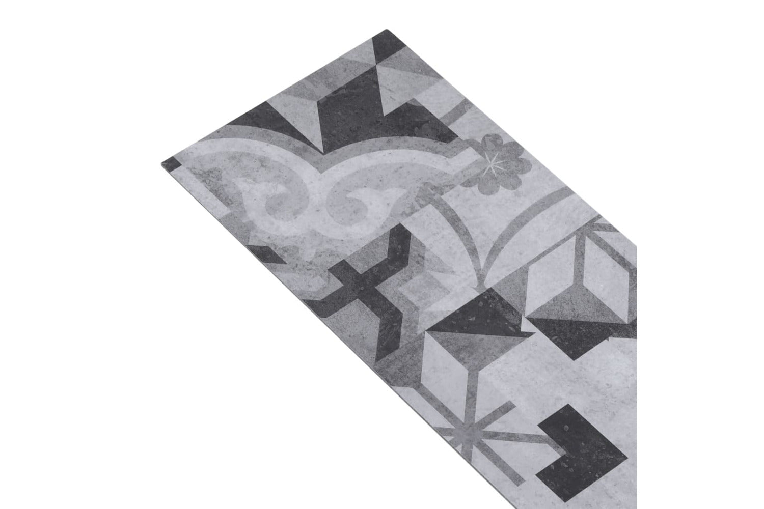 VidaXL Pvc Flooring Planks 5.02 MÂ² 2 Mm Self-adhesive Grey Pattern-4