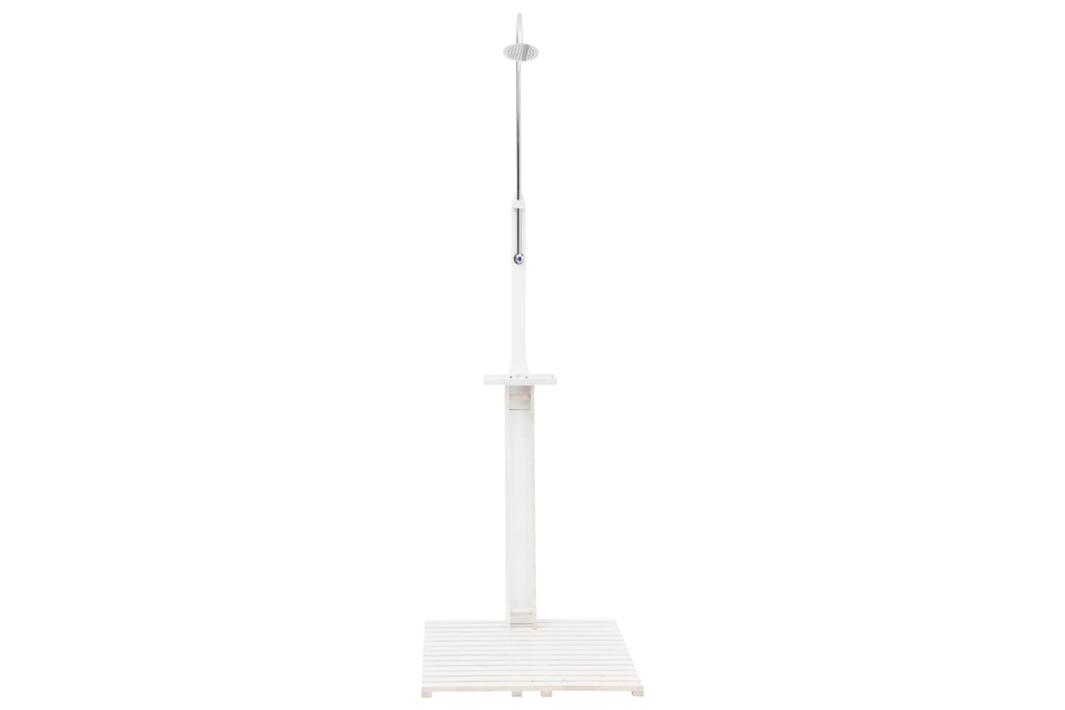 Vidaxl 48207 Garden Shower White Wood-2
