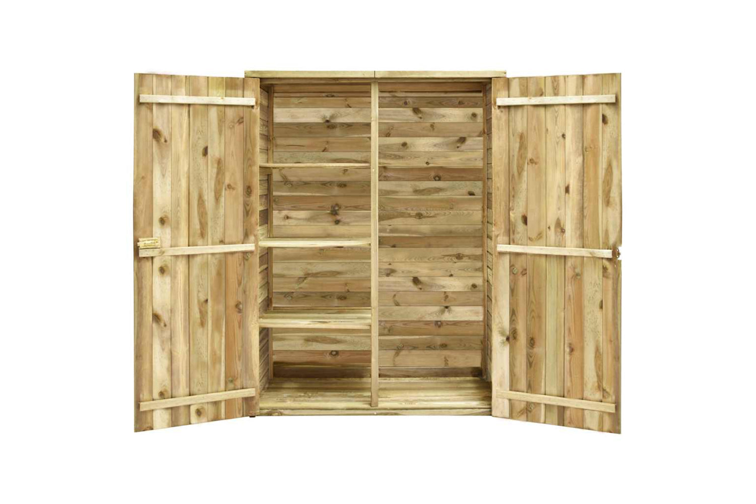 vidaXL 46361 Garden Tool Shed 123x50x171cm Impregnated Pinewood-3