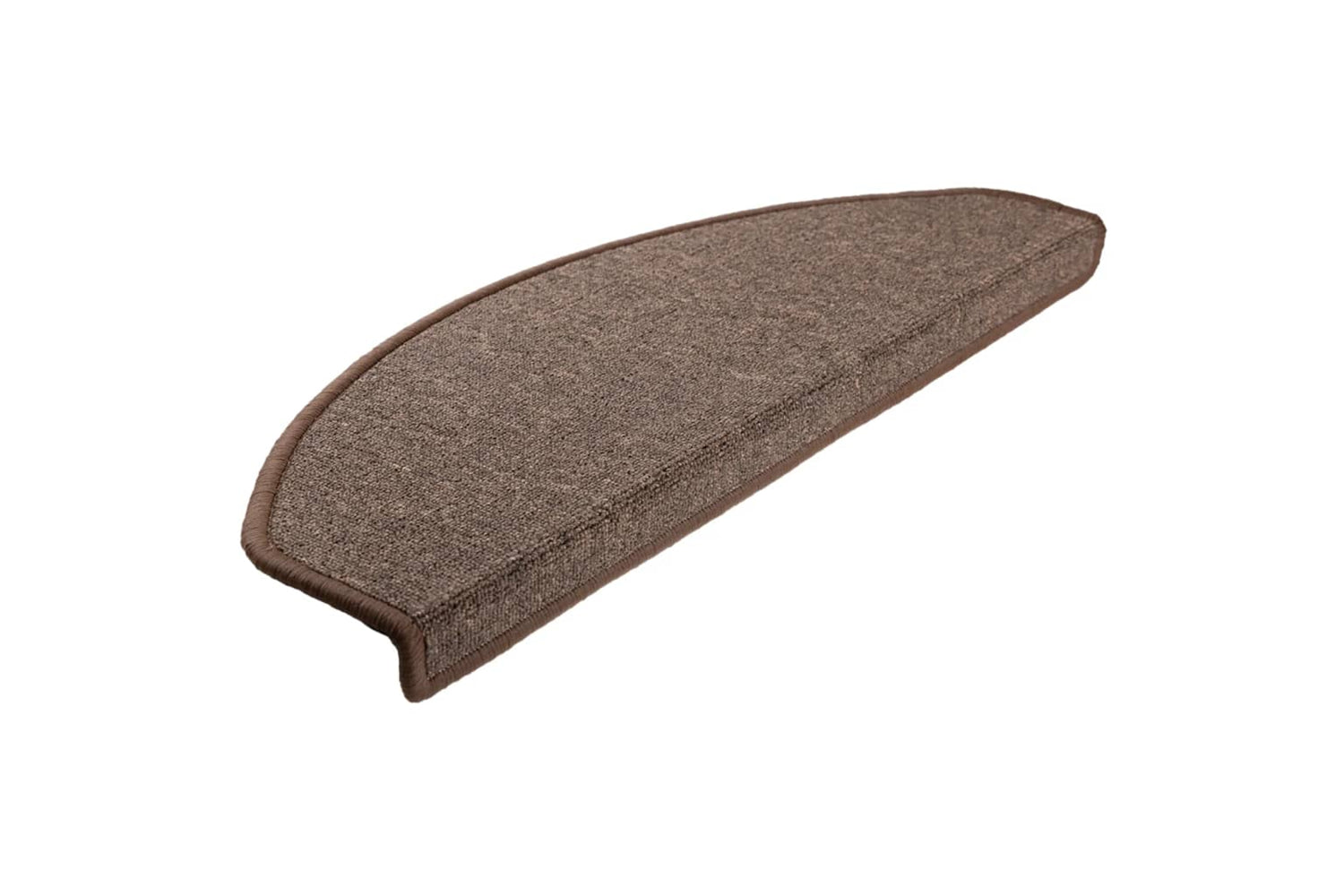 vidaXL 133888 Carpet Stair Treads 15 Pcs Coffee Brown 65x24x4cm-2