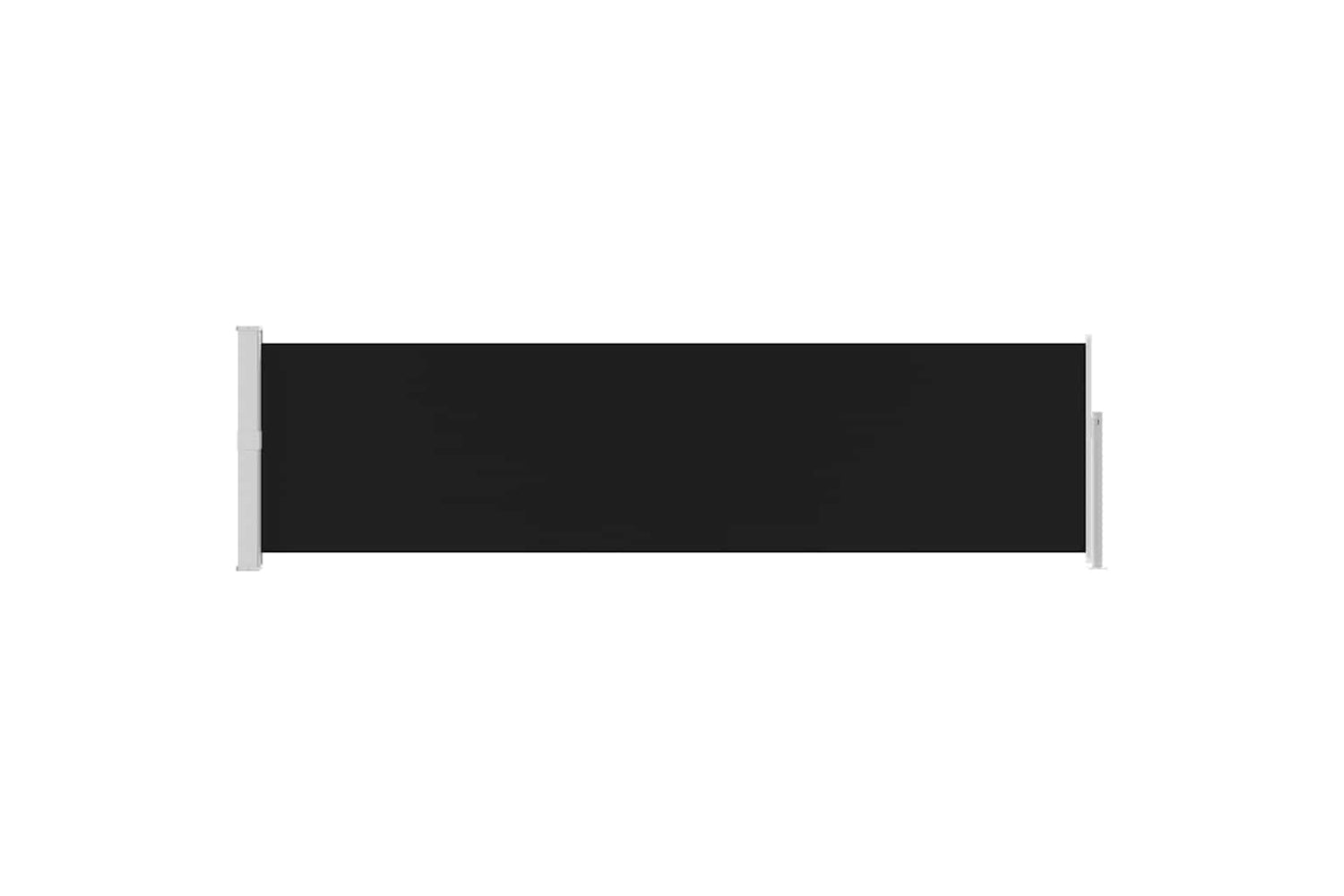 vidaXL 48394 Patio Retractable Side Awning 140x500cm Black-3