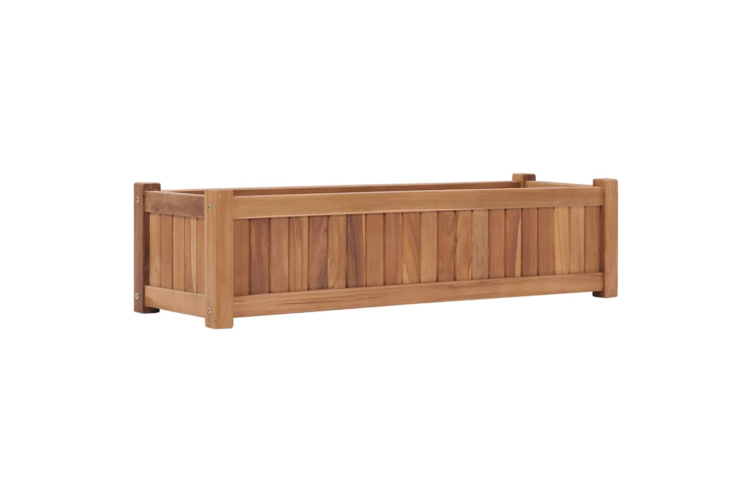 vidaXL 48968 Raised Bed 100x30x25cm Solid Teak Wood-2