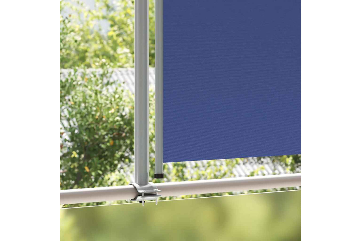 vidaXL Patio Retractable Side Awning 160x300cm Blue-2
