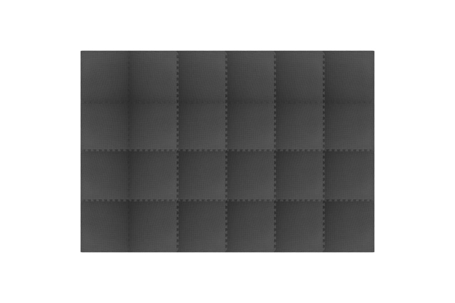 vidaXL 92463 Floor Mats 24 Pcs 8.64 ÃƒÂƒÃ‚ÂžÃ‚Â¡ Eva Foam Black-3
