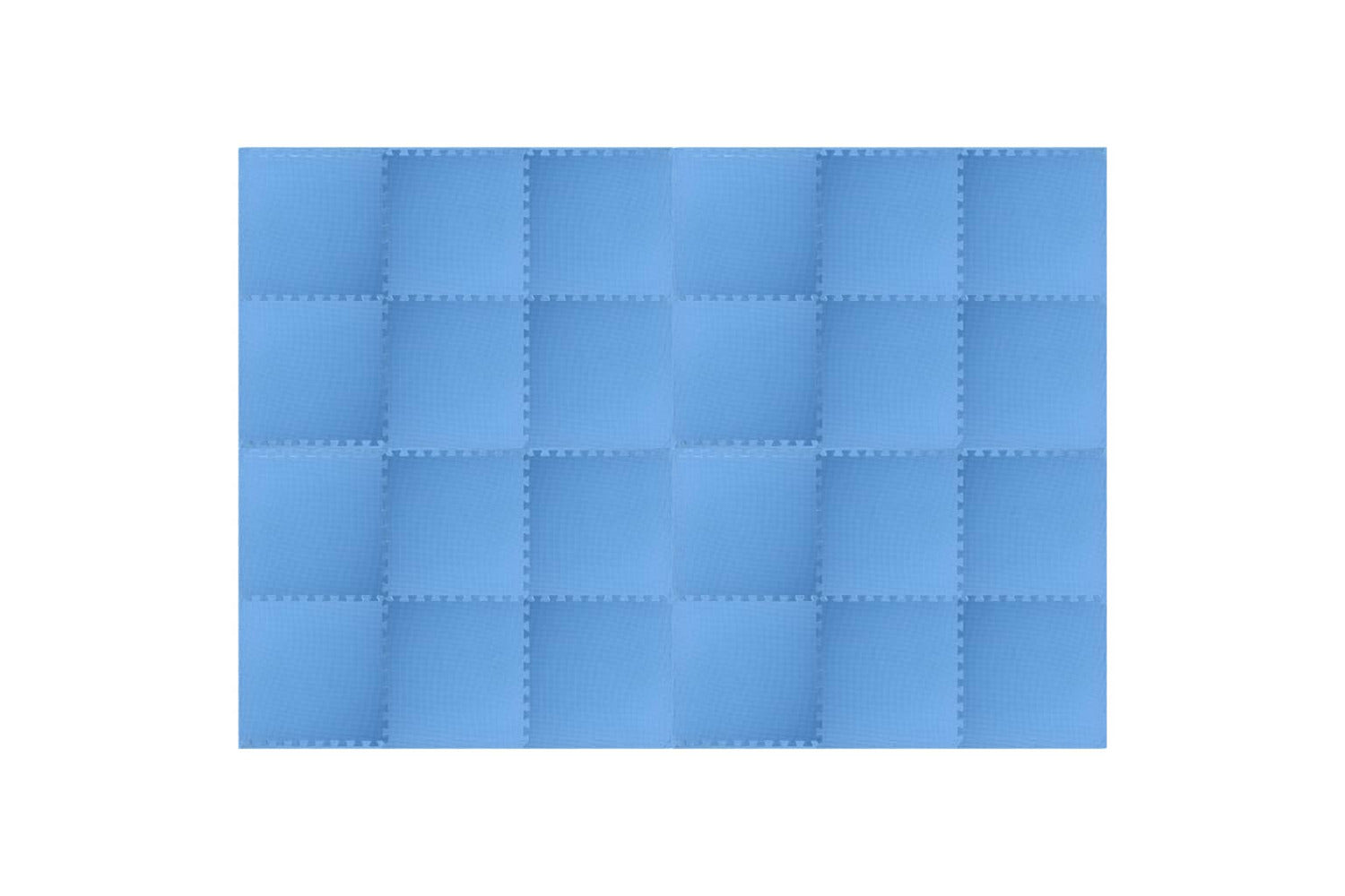 vidaXL 92466 Floor Mats 24 Pcs 8.64 ÃƒÂƒÃ‚ÂžÃ‚Â¡ Eva Foam Blue-3