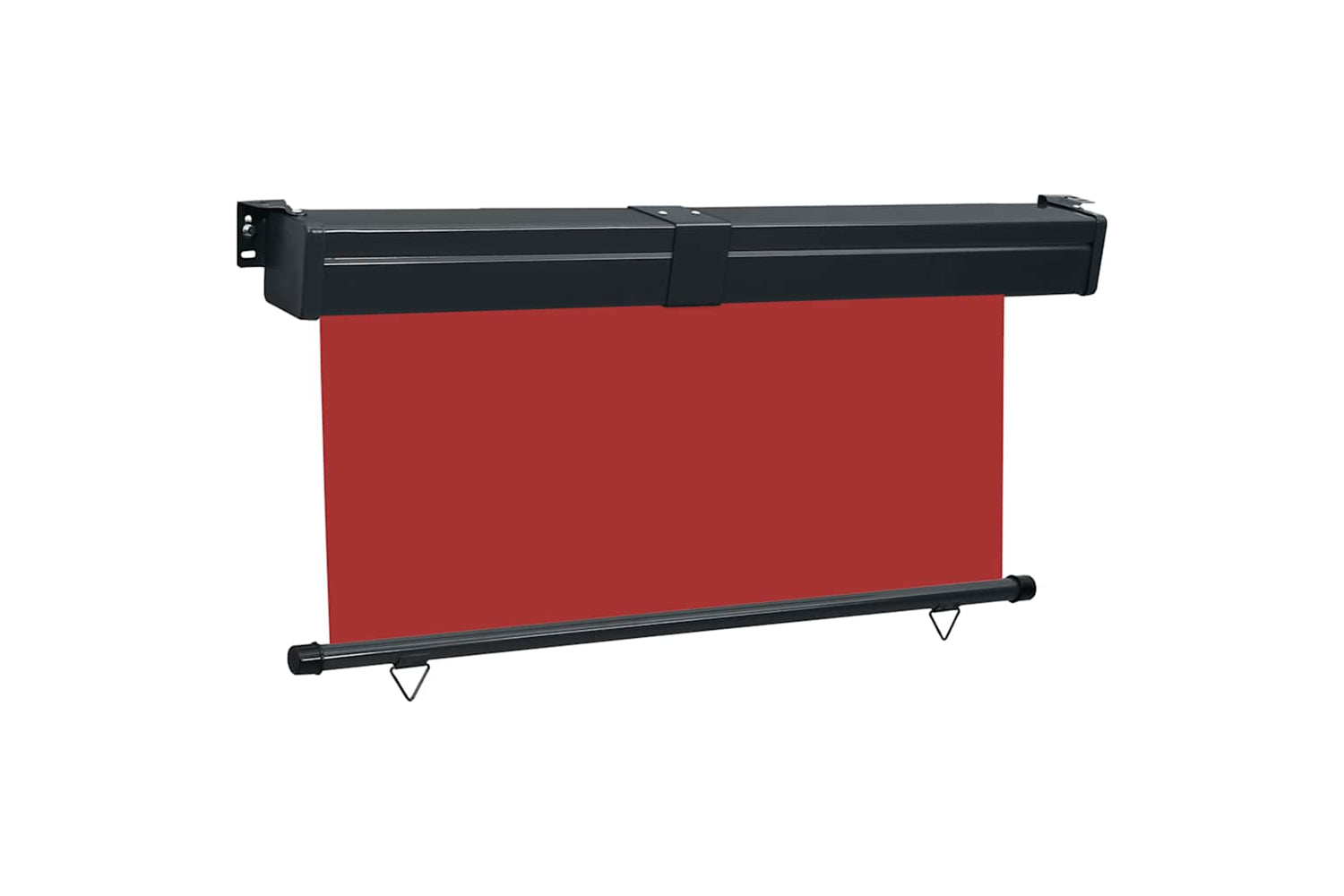 vidaXL 48439 Balcony Side Awning 170x250cm Red-3