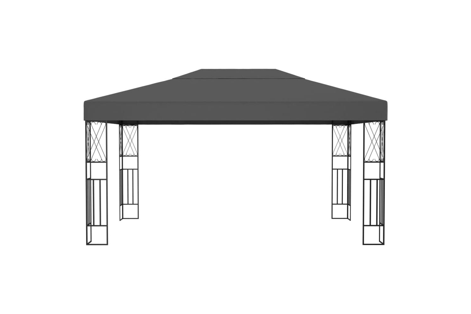 Vidaxl 48008 Gazebo 3x4 M Anthracite Fabric-2