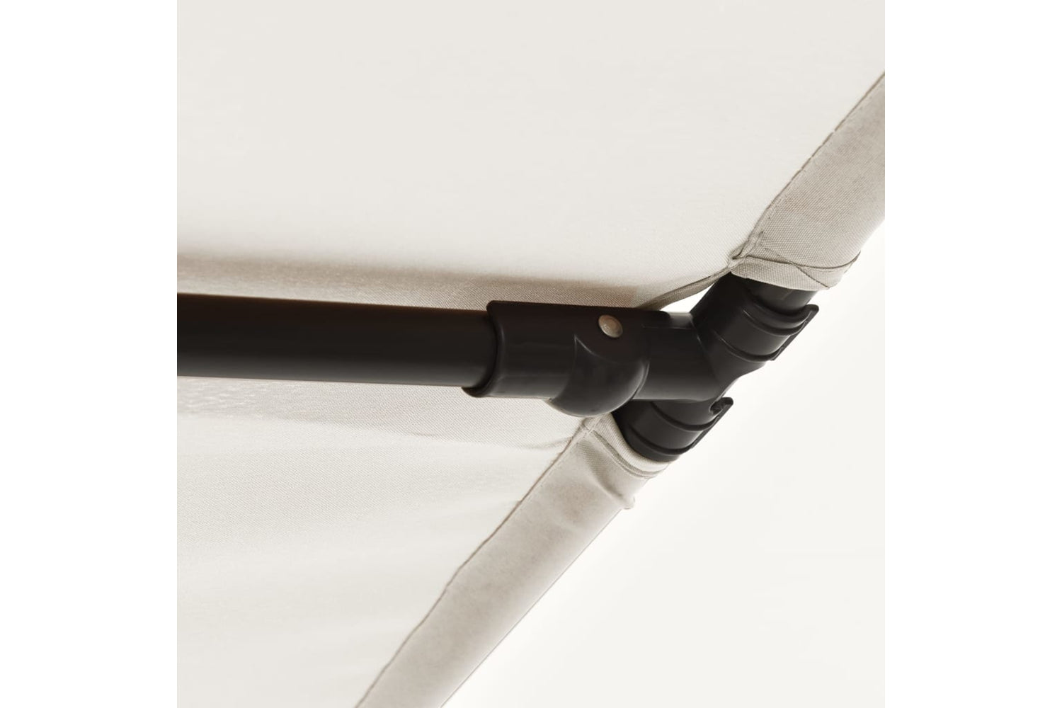 vidaXL 47329 Outdoor Parasol With Aluminium Pole 180x110cm Sand White-8