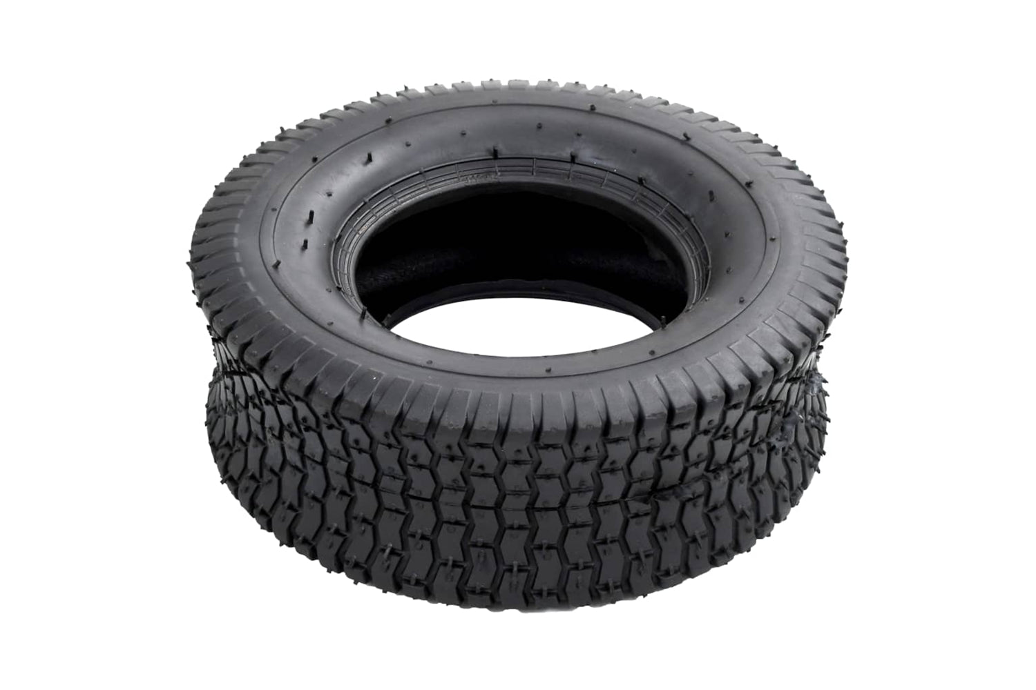 Vidaxl 145267 Wheelbarrow Tyres 2 Pcs 13x5.00-6 4pr Rubber-4