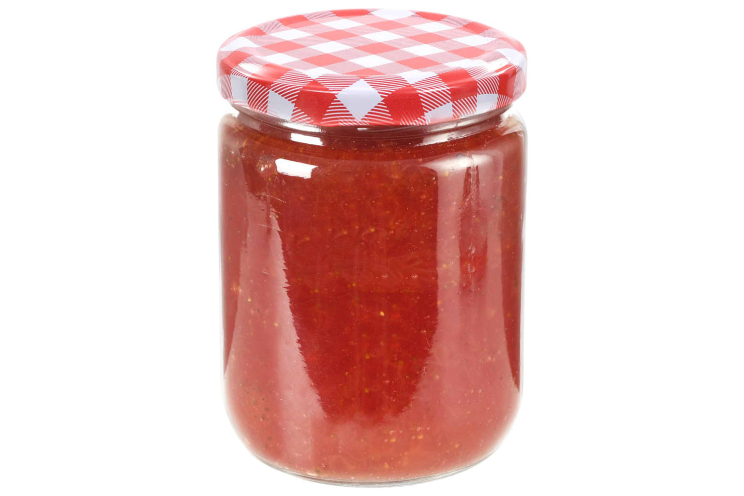 Vidaxl 50798 Glass Jam Jars With White And Red Lid 48 Pcs 230 Ml-2