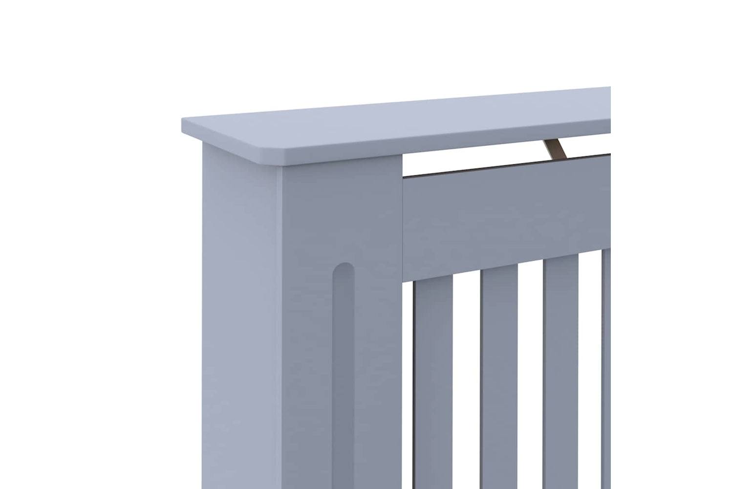 vidaXL Radiator Cover Anthracite 172x19x81.5cm Mdf-6