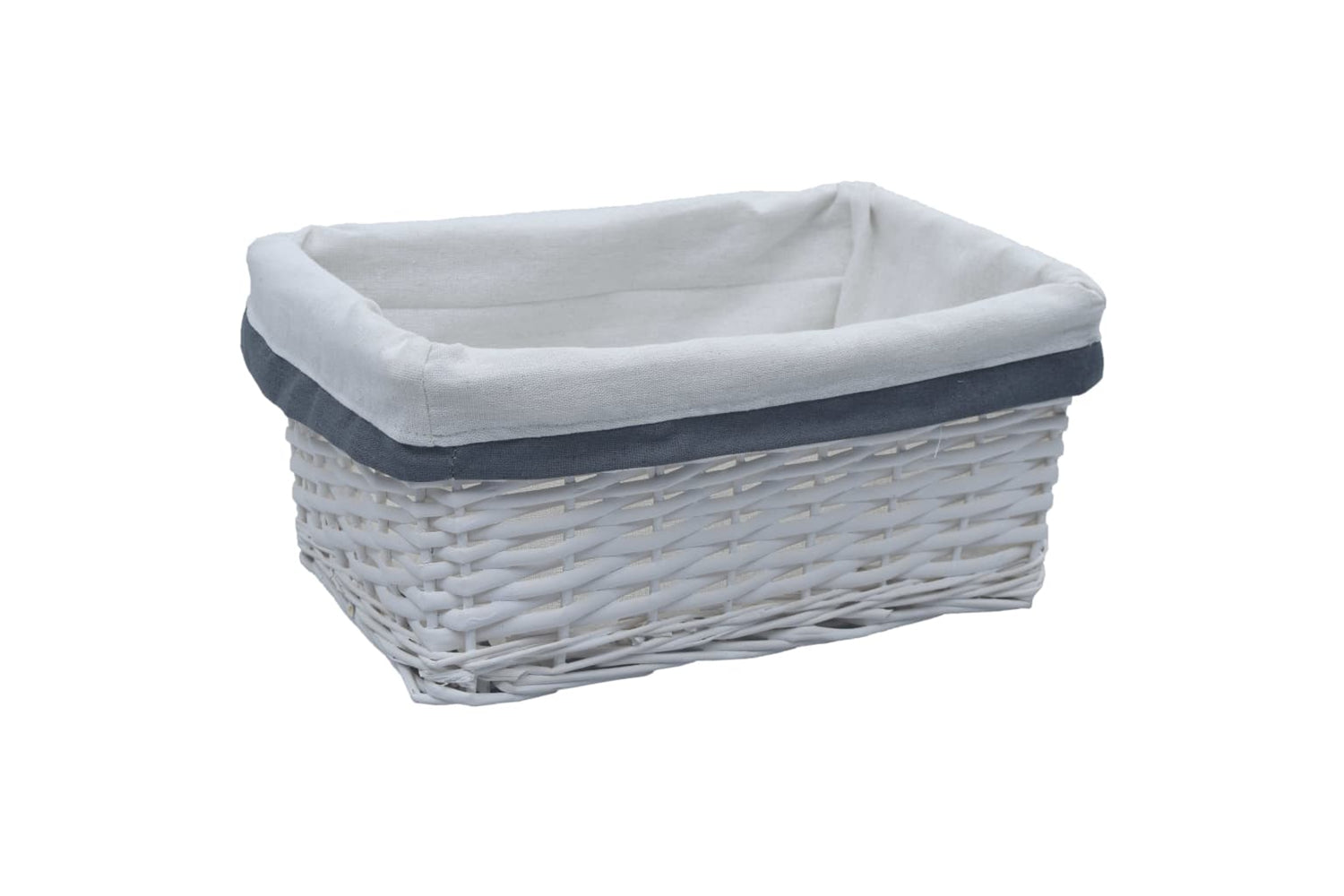 Vidaxl 286976 3 Piece Nesting Basket Set White Willow-4