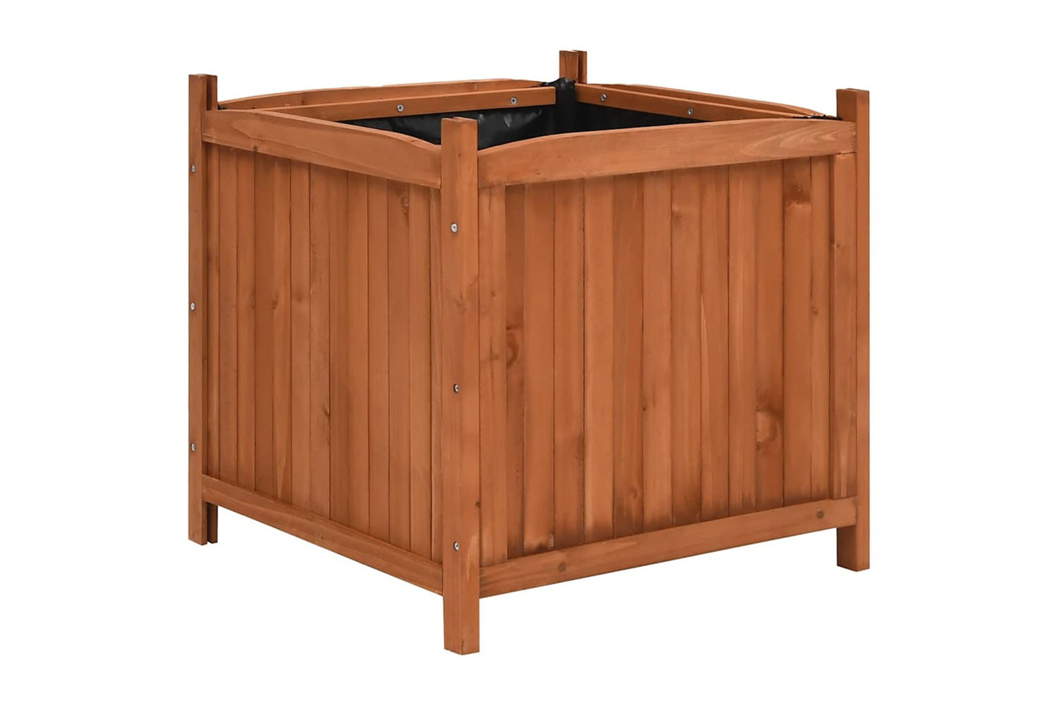 vidaXL 47250 Raised Beds 2 Pcs 50x50x50cm Firwood-3