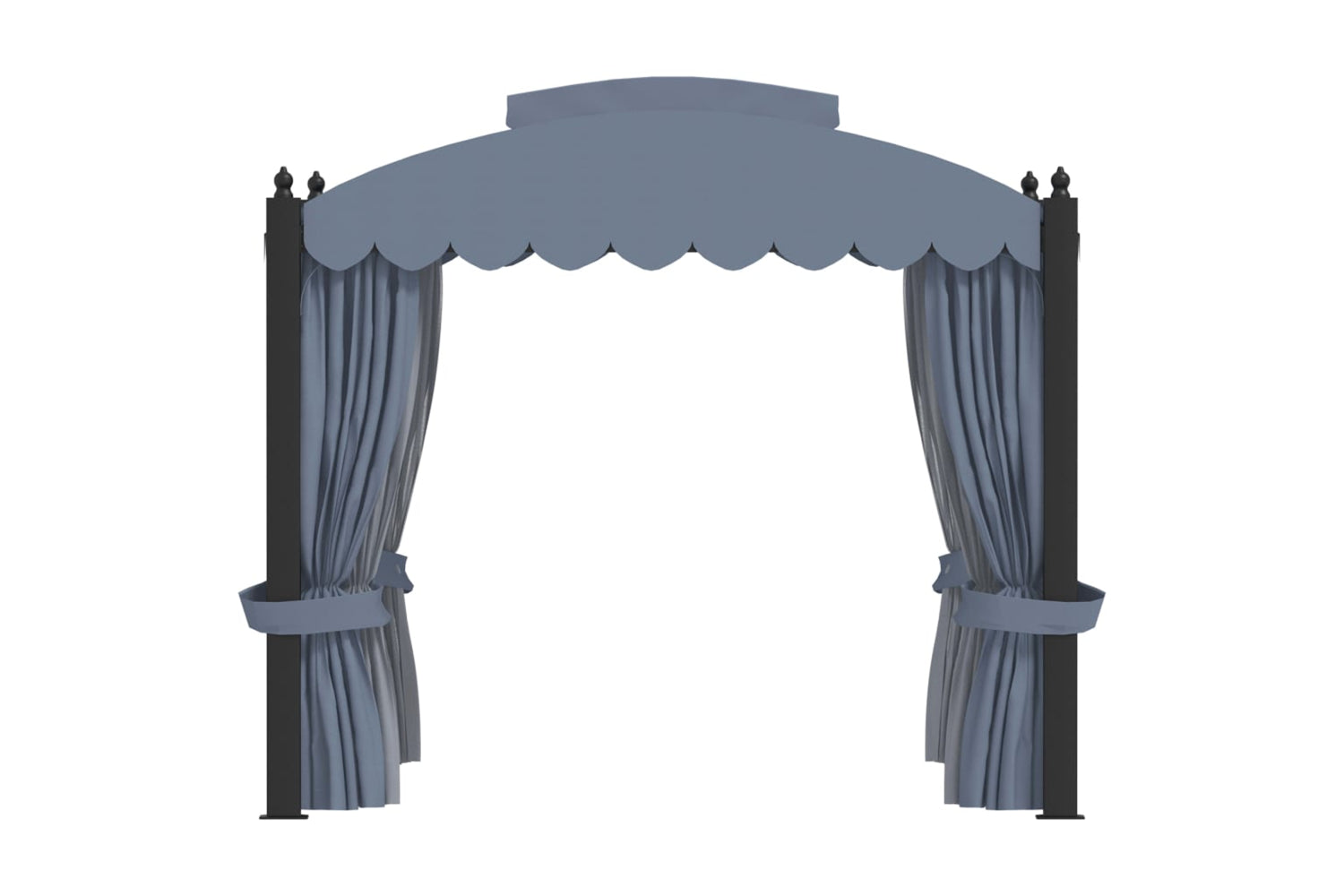 Vidaxl 48056 Gazebo With Curtains 3x4 M Anthracite Steel-3