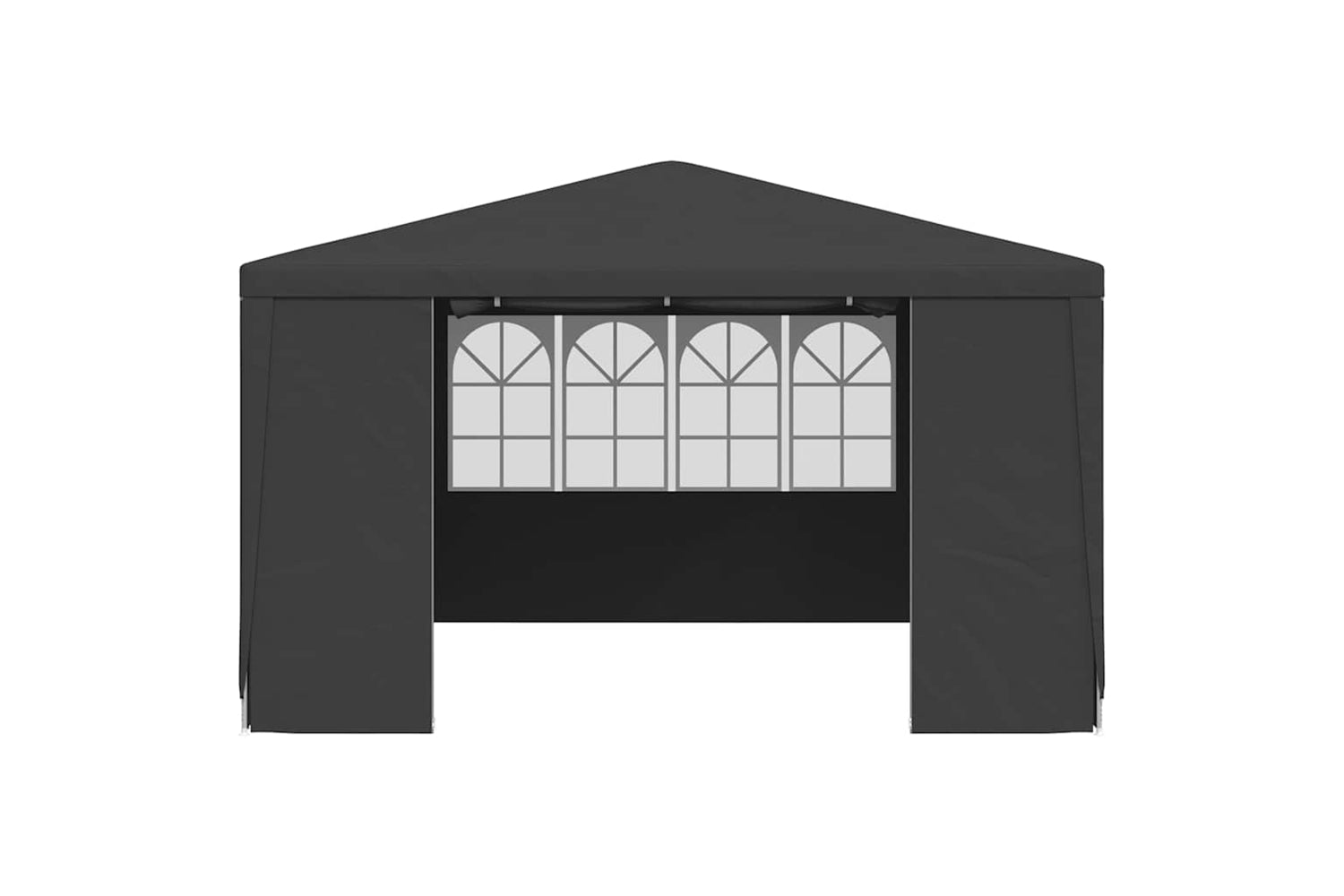 Vidaxl Professional Party Tent With Side Walls 4x4 M Anthracite 90 G/mÂ²-3