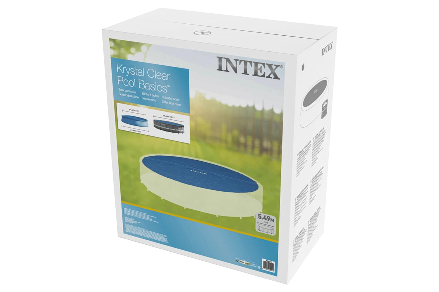 Intex 93299 Intex Solar Pool Cover Blue 538 Cm Polyethylene-4