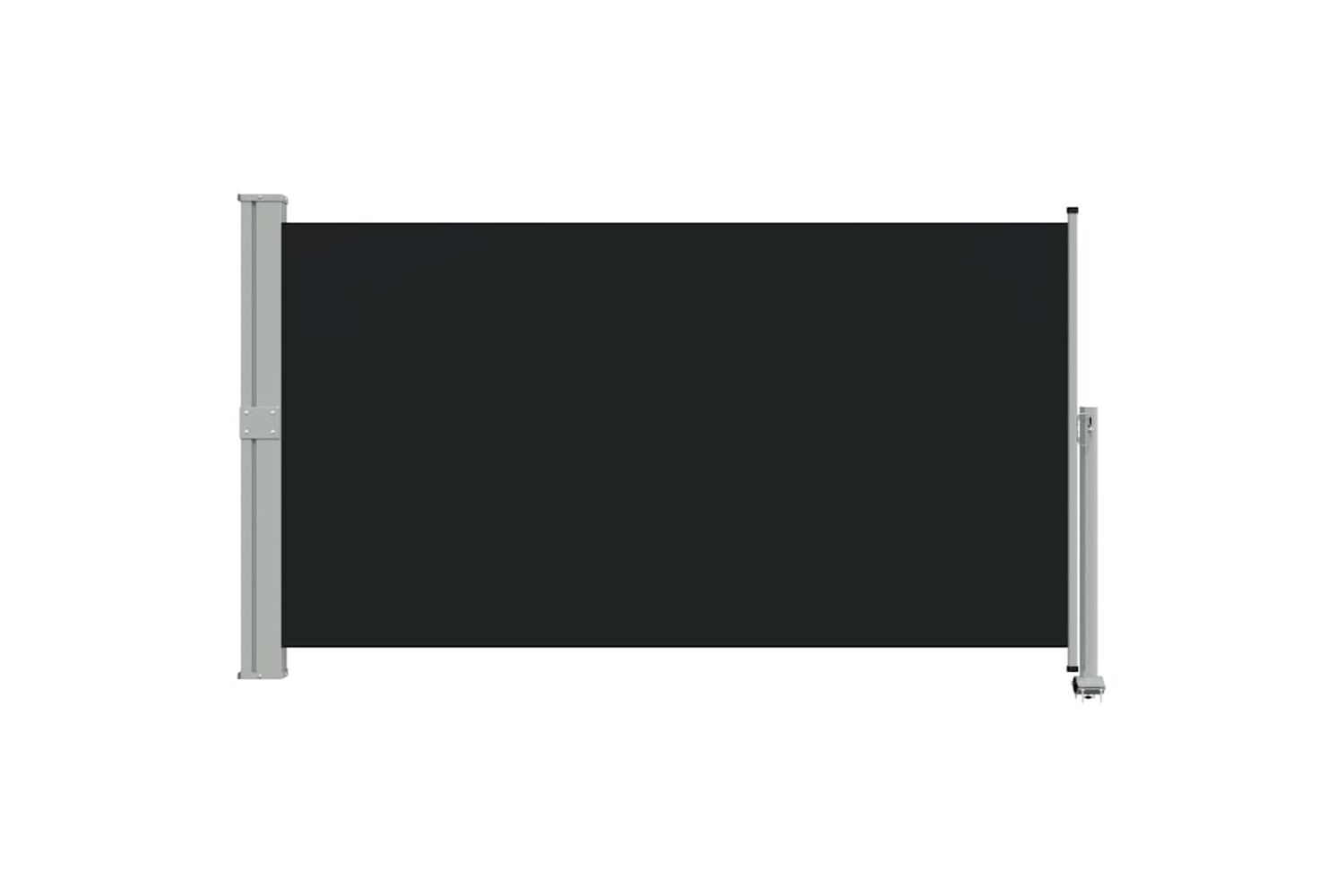 vidaXL 45190 Patio Retractable Side Awning 140 X 300cm Black-3
