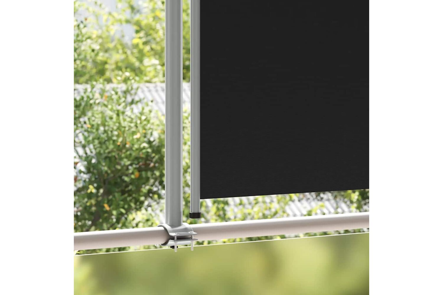vidaXL 45193 Patio Retractable Side Awning 160 X 300cm Black-2
