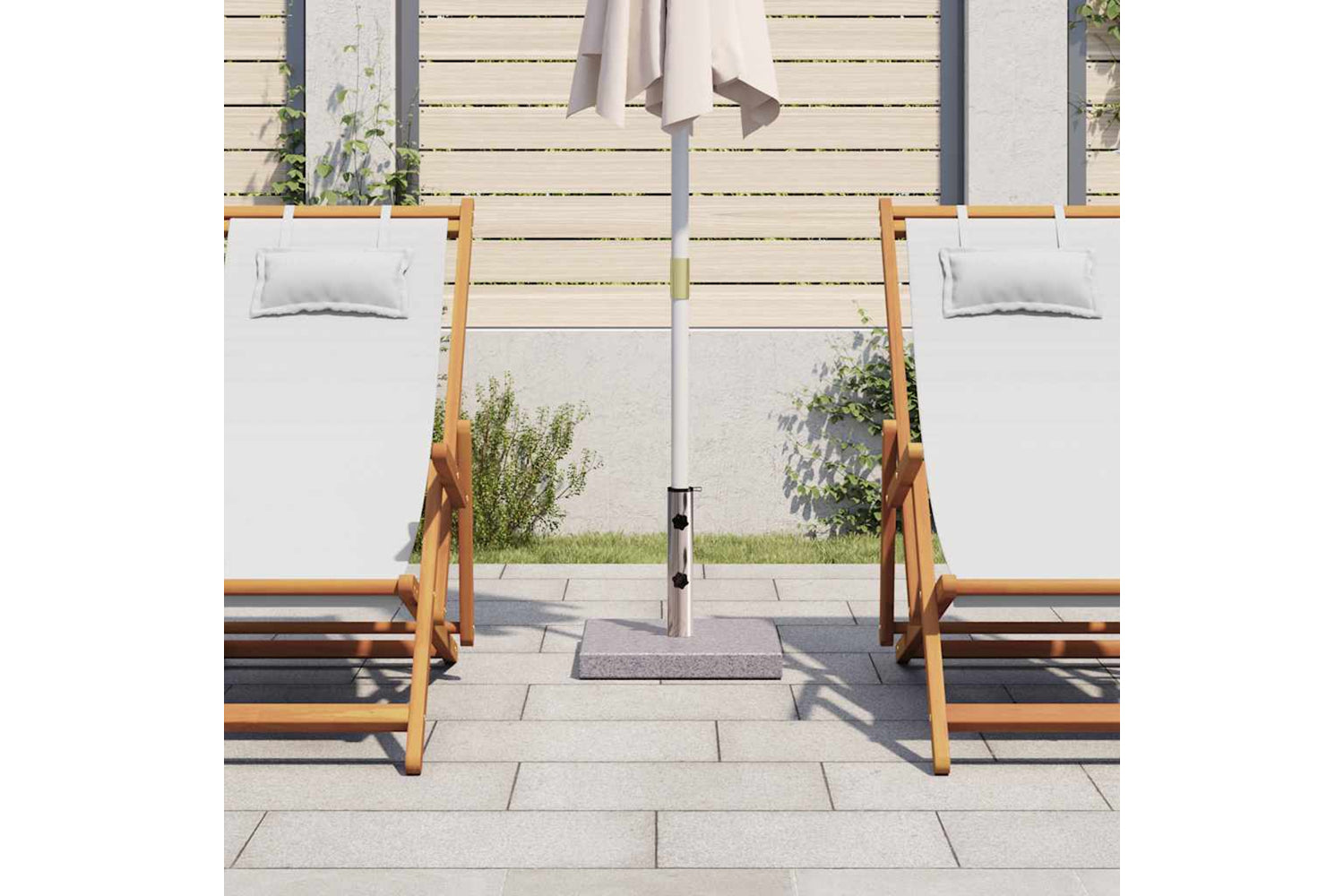 Vidaxl 40818 Granite Parasol Base Umbrella Holder 20kg-2