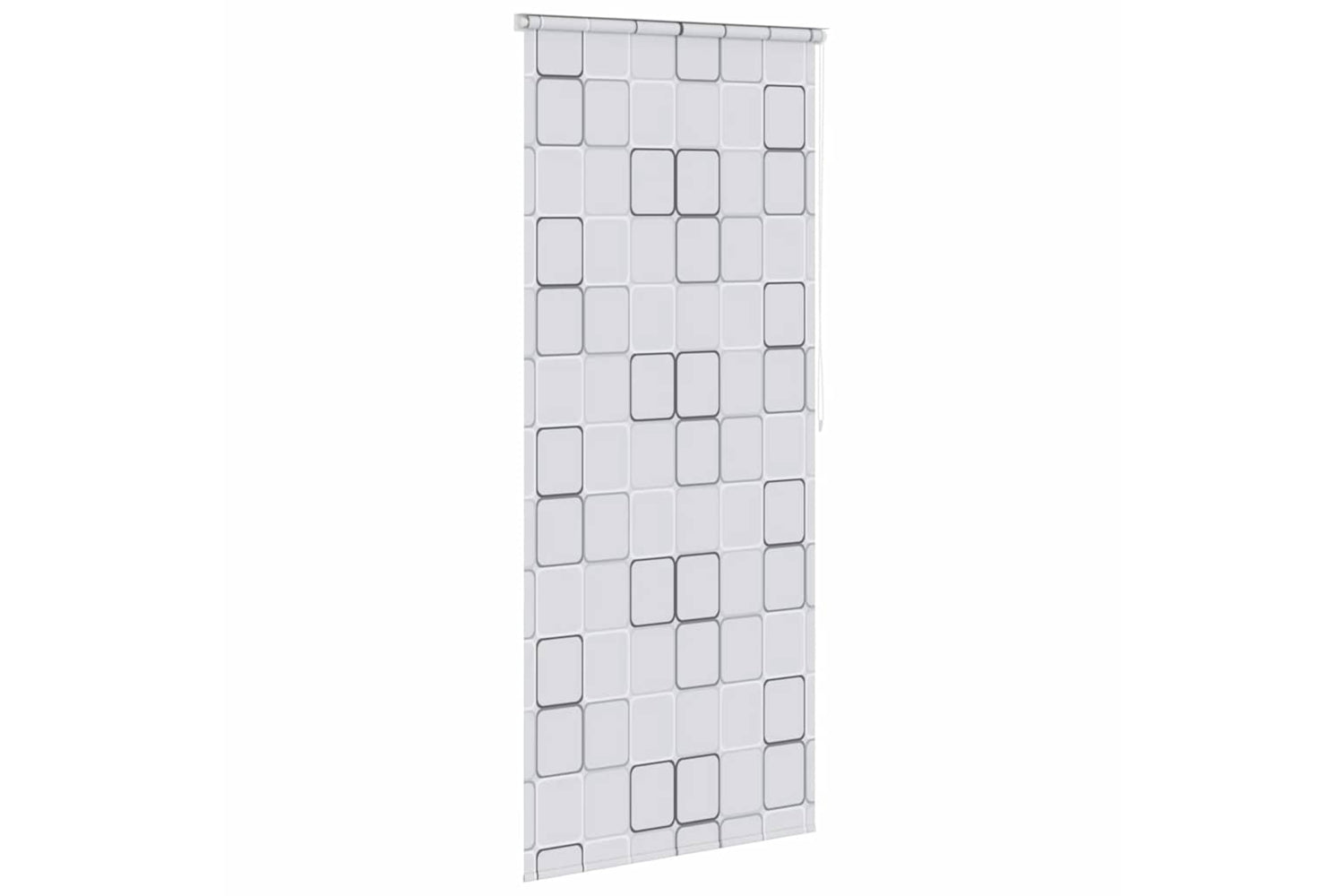 Vidaxl Shower Roller Blind 100x240 Cm Square-2
