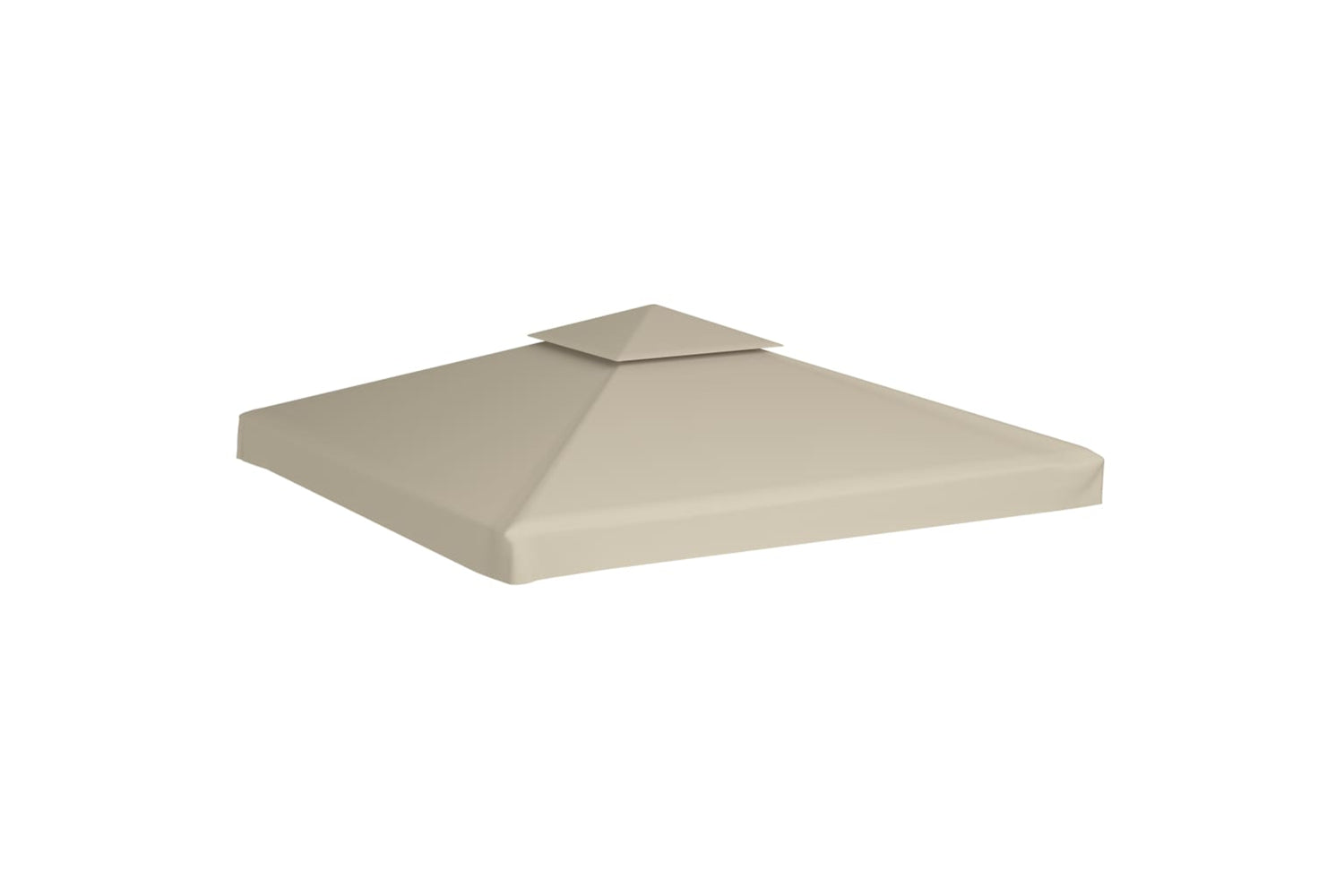 Vidaxl Gazebo Cover Canopy Replacement 310 G / M2 Beige 3 X 3 M-2
