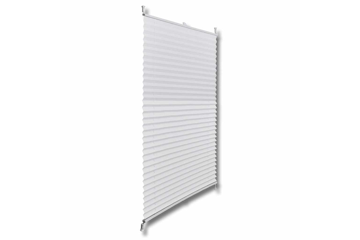 Vidaxl Plisse Blind 40x125cm White Pleated Blind-2