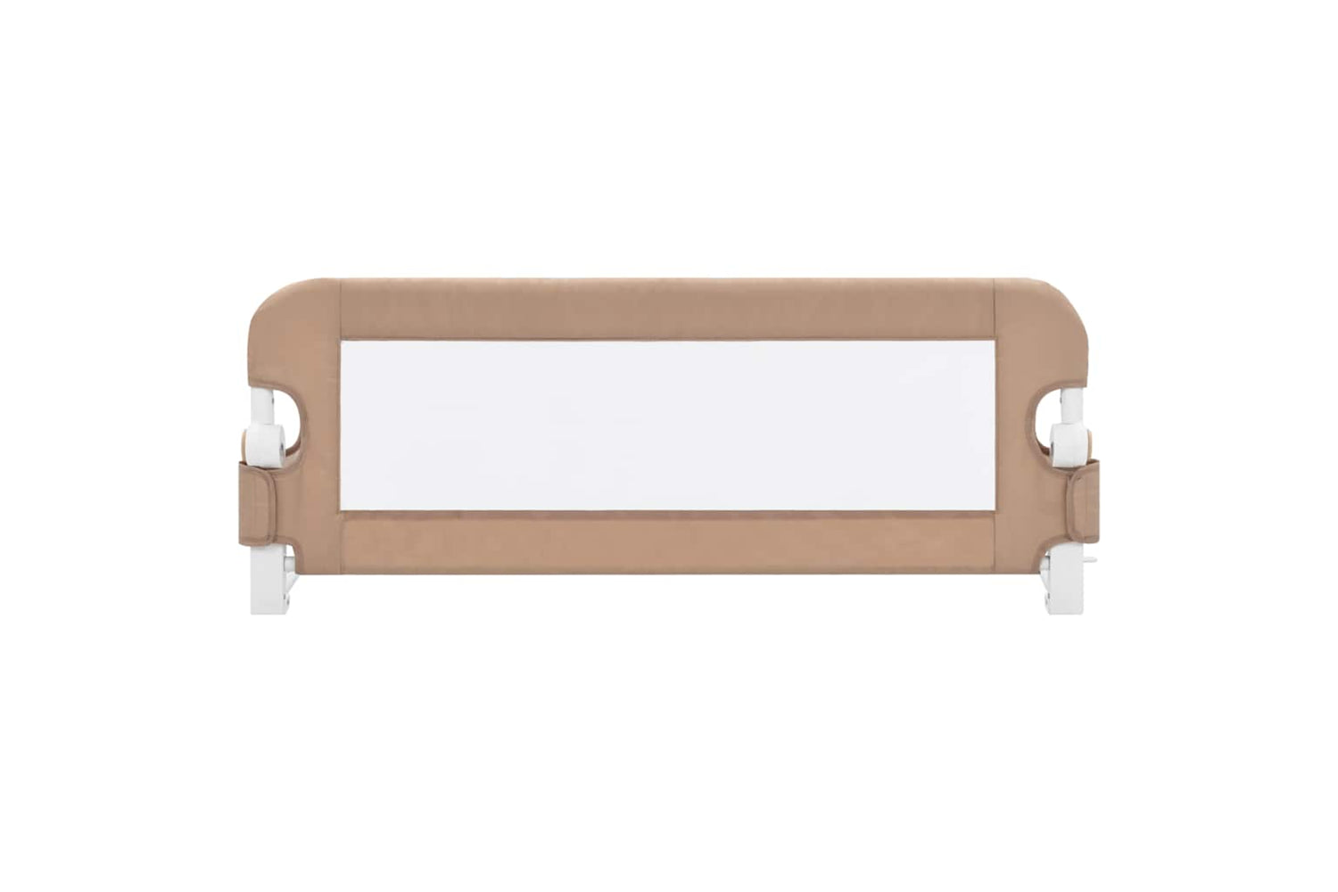 Vidaxl Toddler Safety Bed Rail Taupe 102x42 Cm Polyester-2