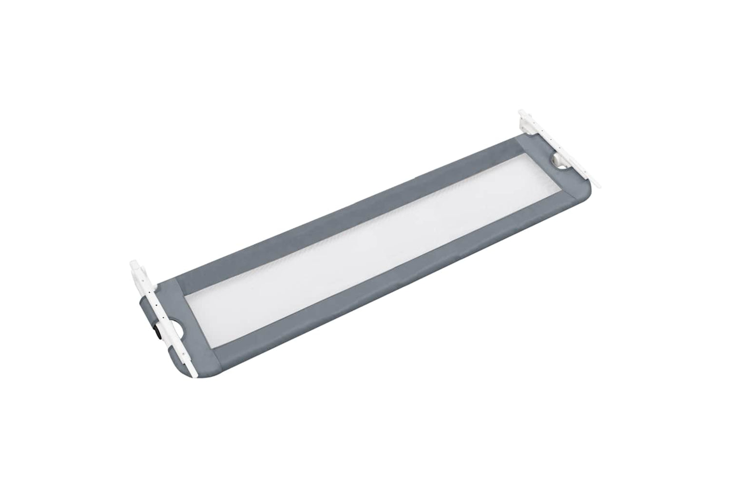Vidaxl Toddler Safety Bed Rail Grey 120x42 Cm Polyester-3