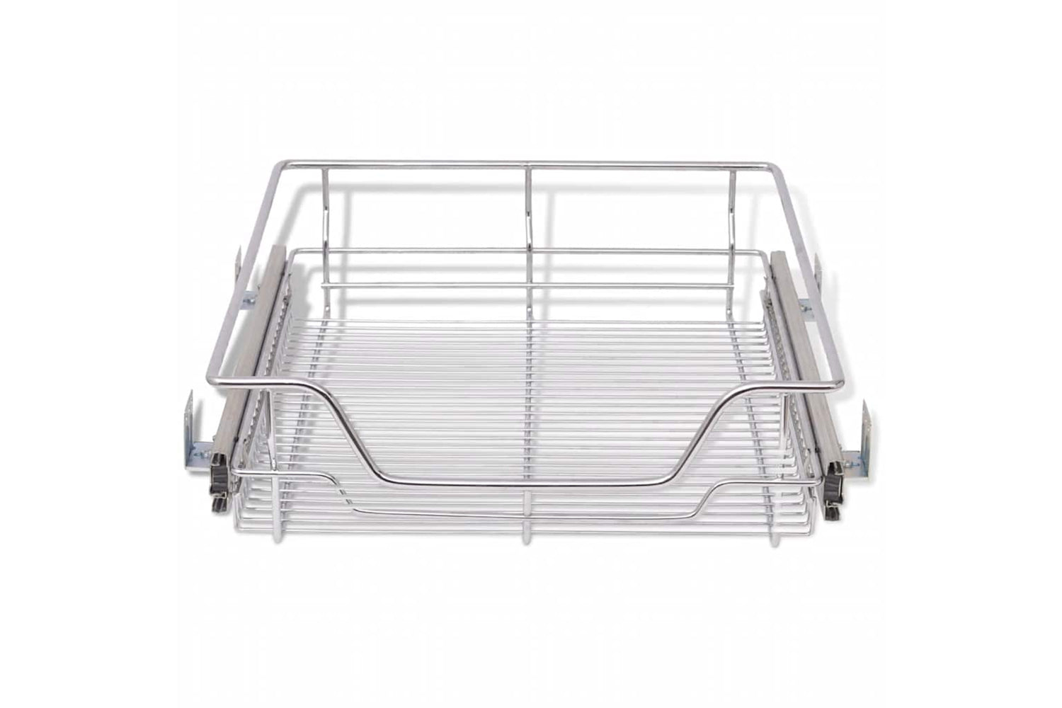 Vidaxl Pull-out Wire Baskets 2 Pcs Silver 500 Mm-3