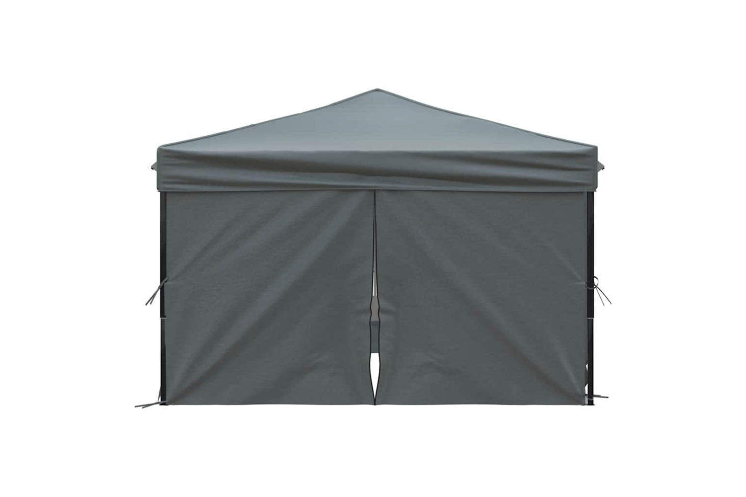 Vidaxl 93523 Folding Party Tent With Sidewalls Anthracite 3x3 M-3