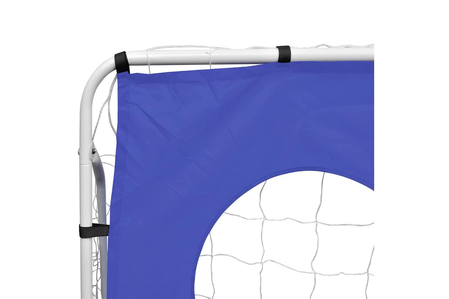Vidaxl Soccer Goal With Aiming Wall Steel 240 X 92 X 150 Cm High-quality-3