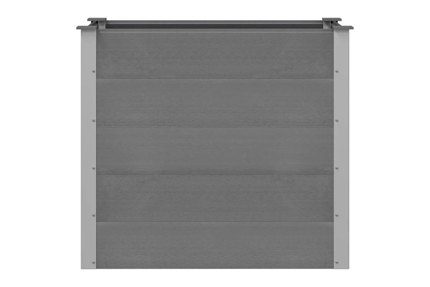 vidaXL 43604 Garden Raised Bed Wpc 100x50x91cm Grey-3