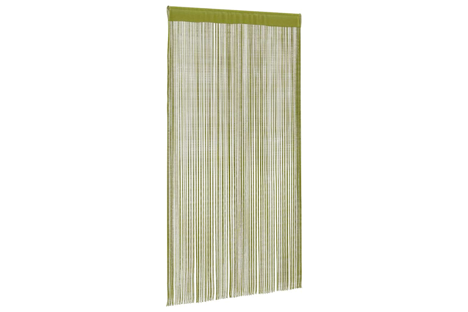 vidaXL 132412 String Curtains 2 Pcs 100x250cm Green-3
