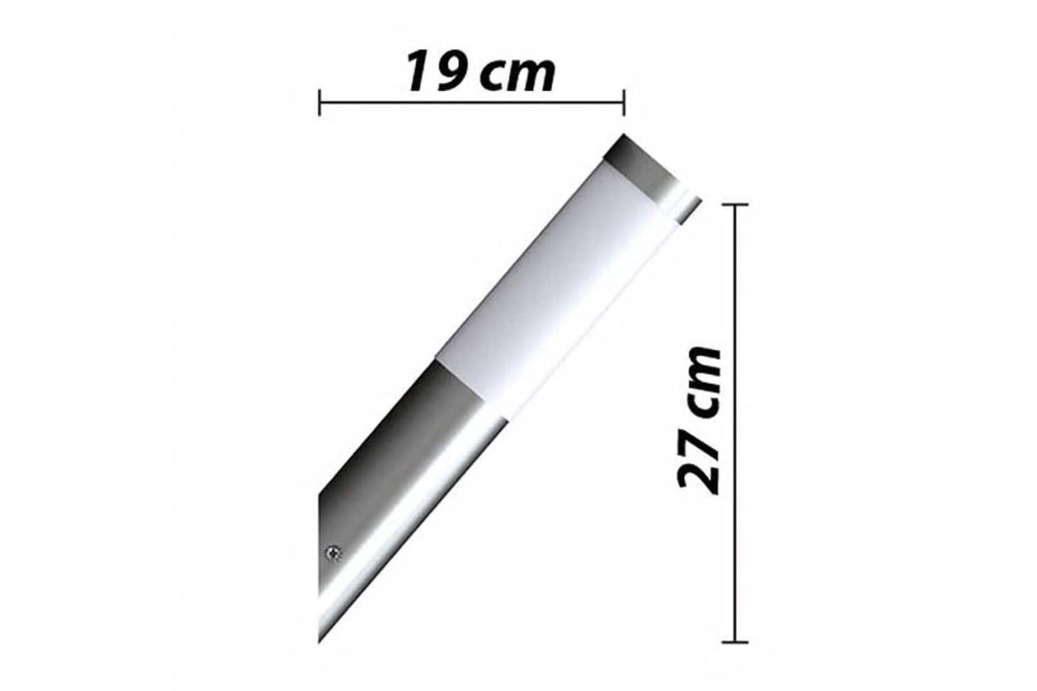 Vidaxl Outdoor Wall Lights 2 Pcs Stainless Steel-6