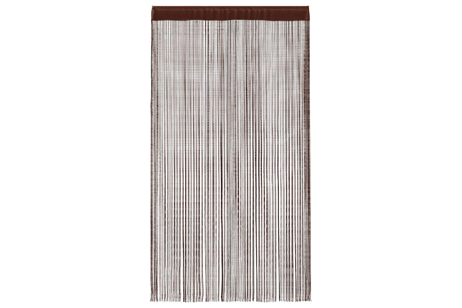 vidaXL 132411 String Curtains 2 Pcs 140x250cm Brown-4