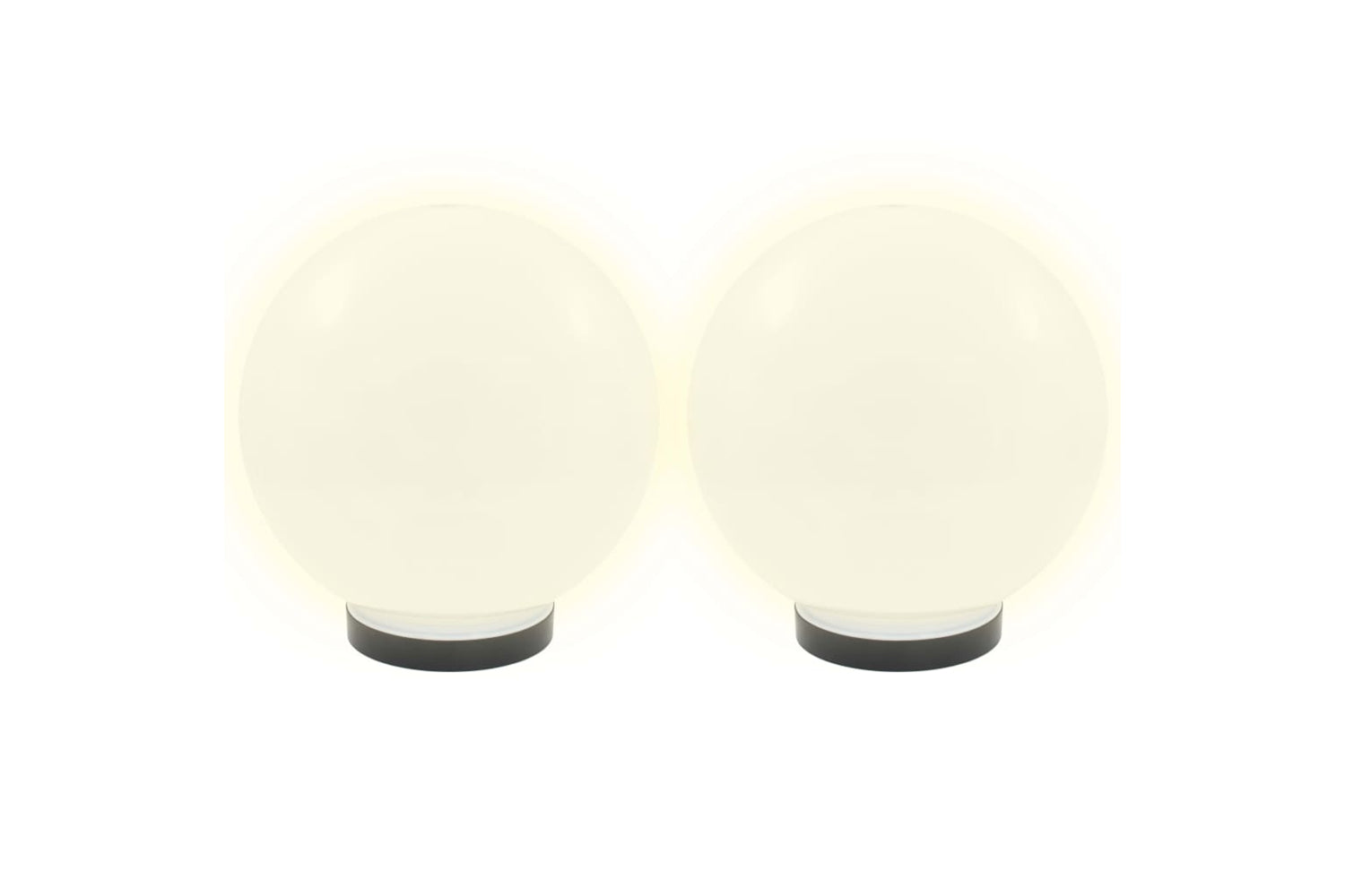 vidaXL 50655 Led Bowl Lamps 2 Pcs Spherical 25cm Pmma-2