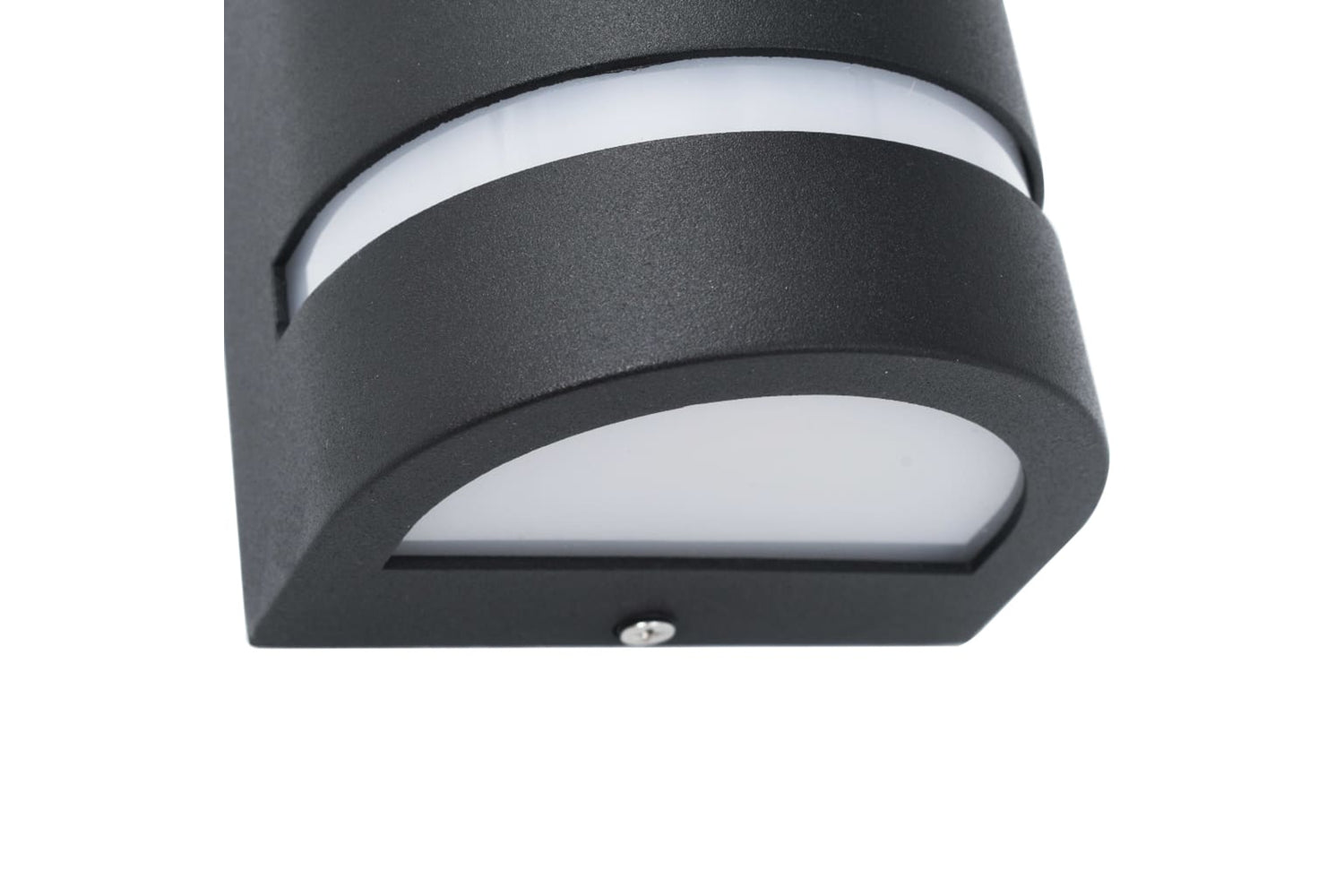 Vidaxl 45648 Outdoor Wall Lights 2 Pcs 35 W Black Half-round-6