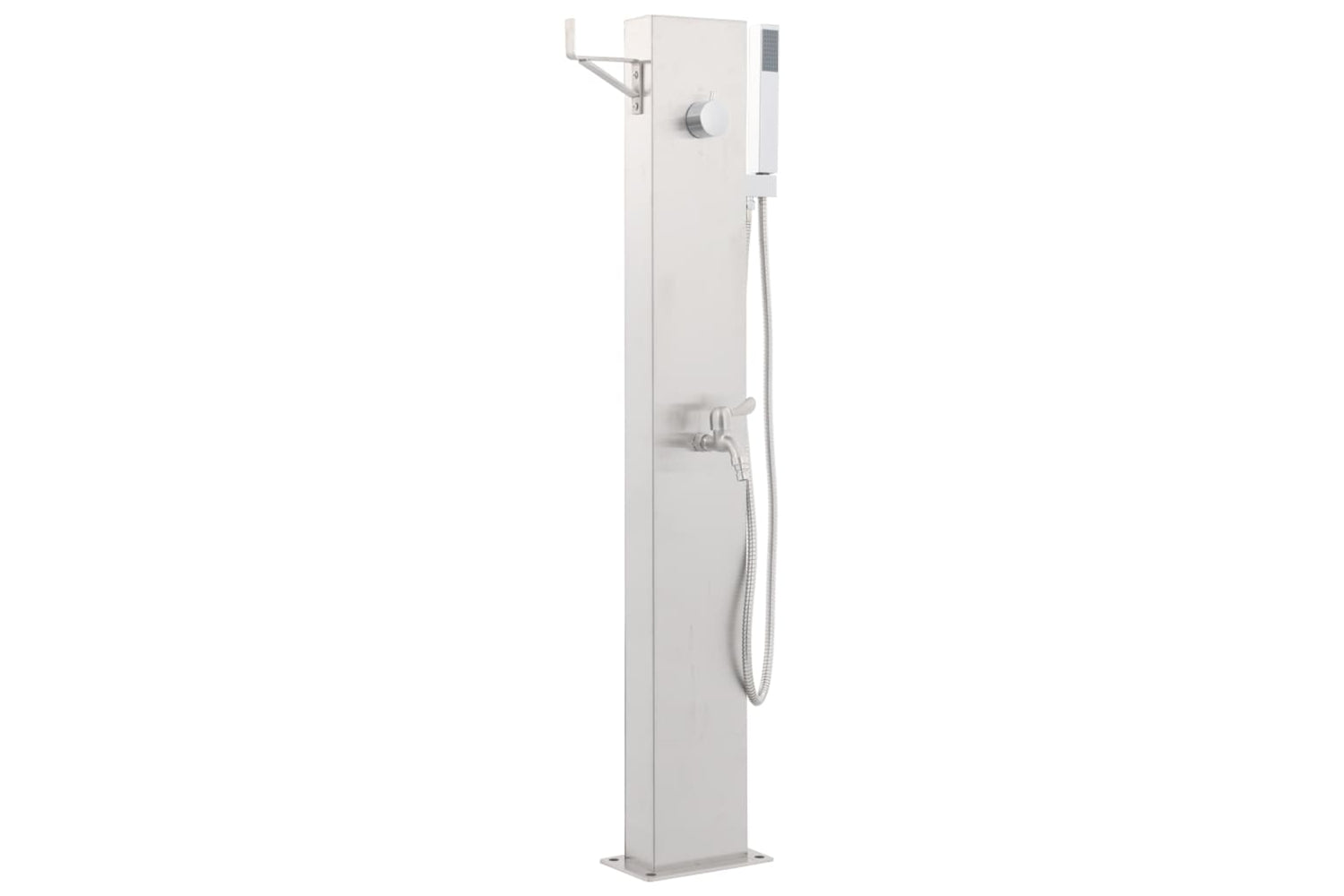vidaXL 48206 Garden Shower Faucet 110cm Stainless Steel-2