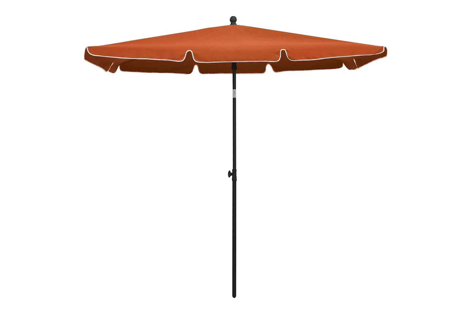 vidaXL 315548 Garden Parasol With Pole 210x140cm Terracotta-2