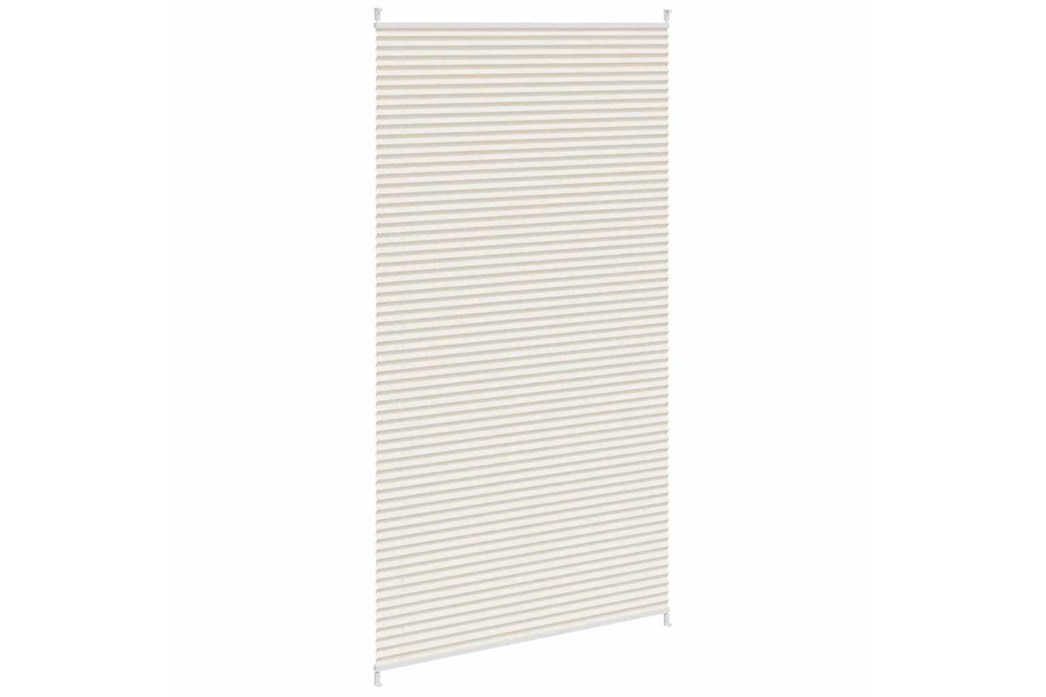 Vidaxl Plisse Blind 100x200cm Cream-3