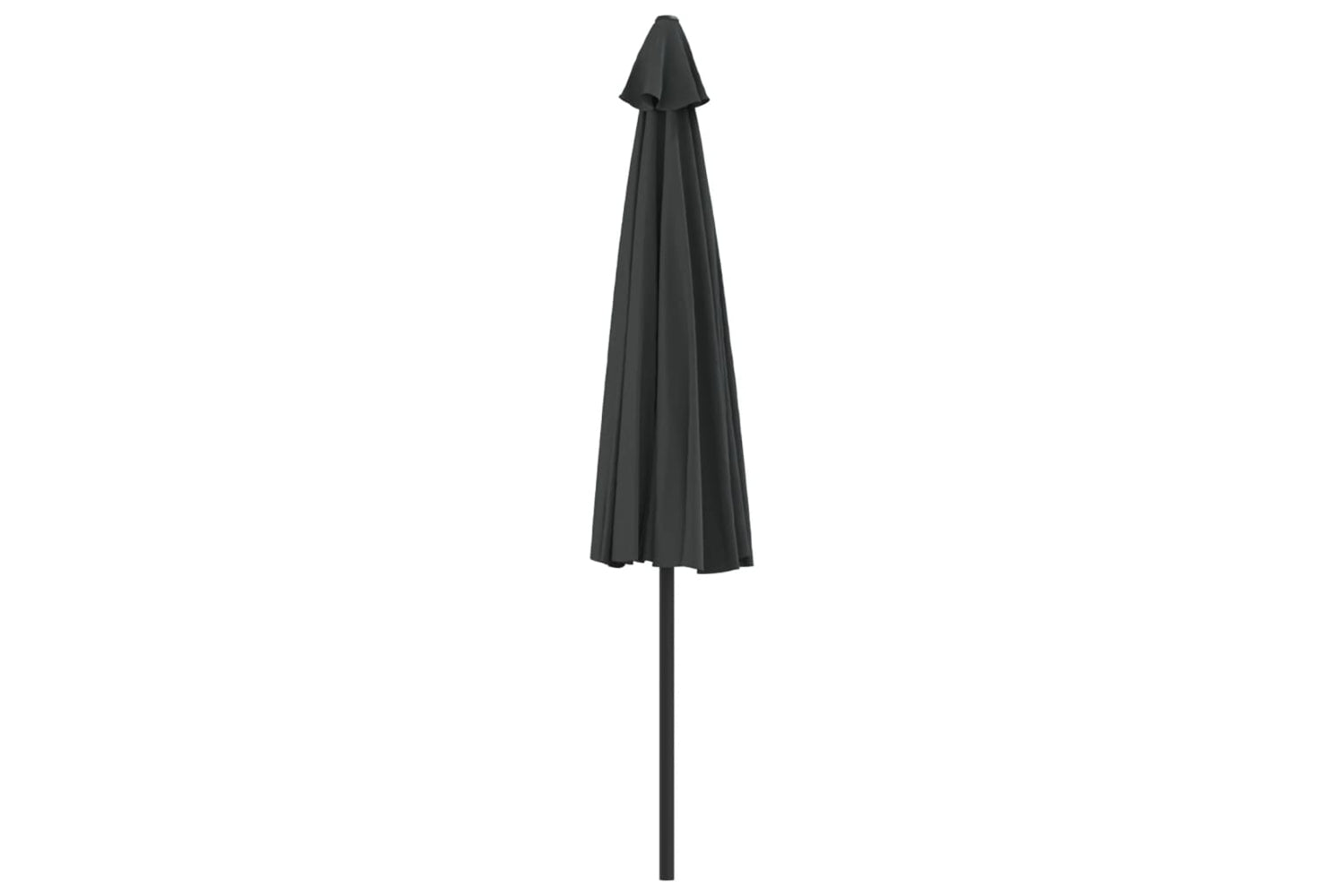 vidaXL 44593 Balcony Parasol With Aluminium Pole Anthracite 300x155cm Half-4