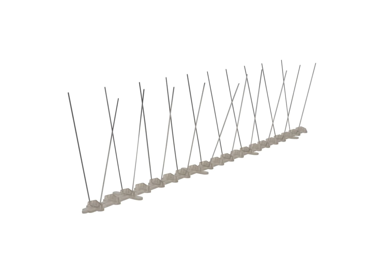 Vidaxl 170232 2-row Plastic Bird & Pigeon Spikes Set Of 6 3 M-2